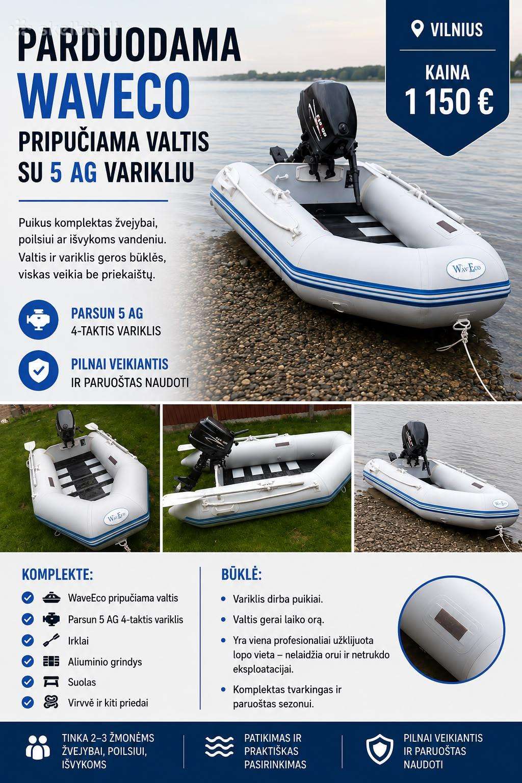 WaveEco, inflatable boats