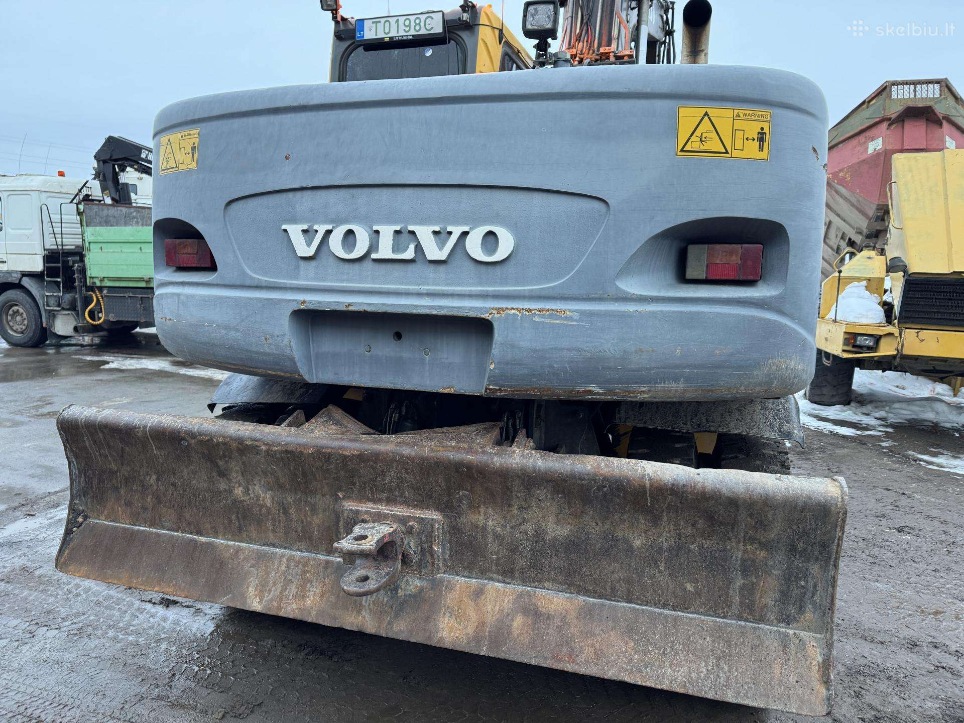Volvo EW160B, экскаваторы