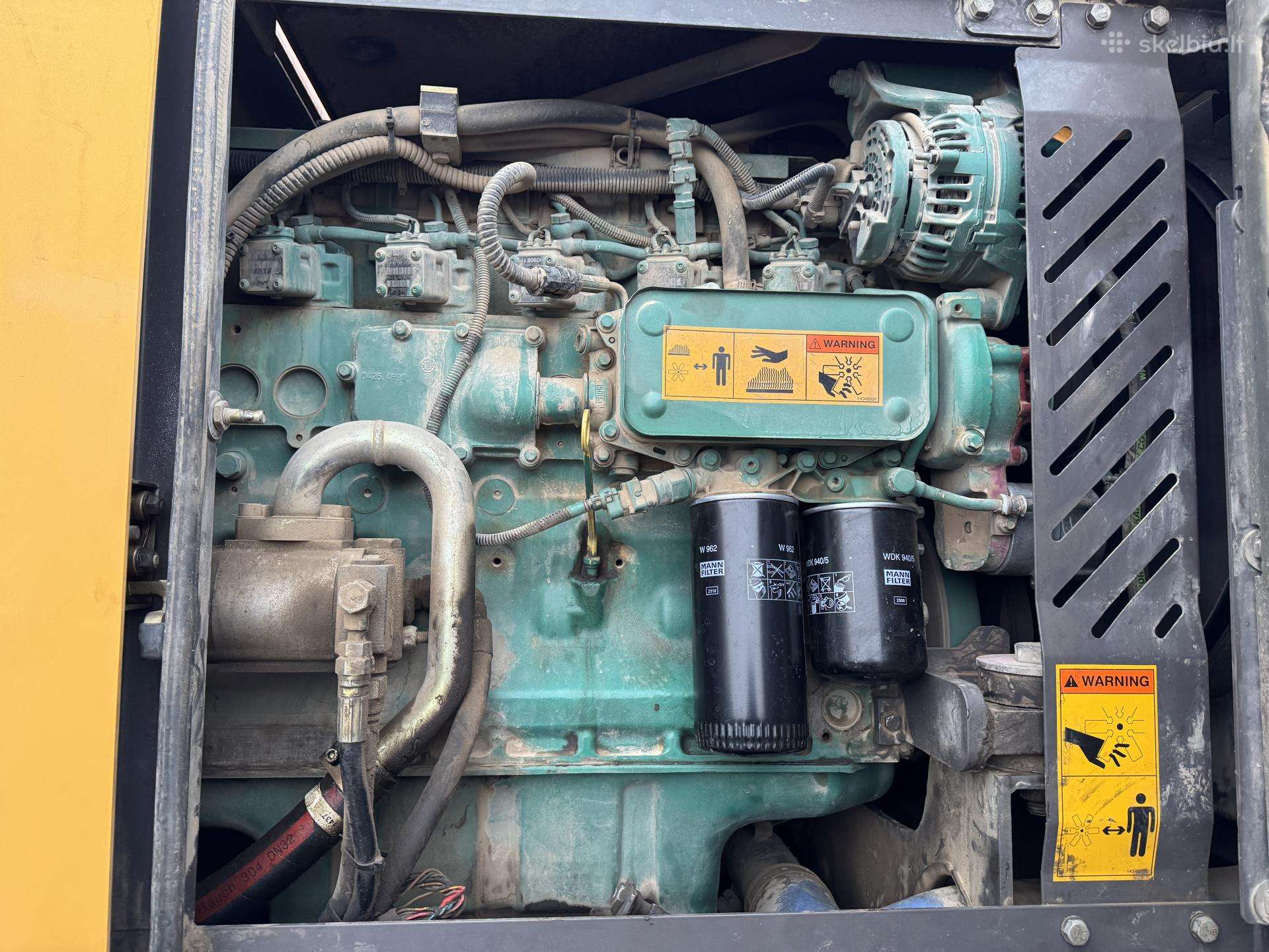 Volvo EW160B, экскаваторы
