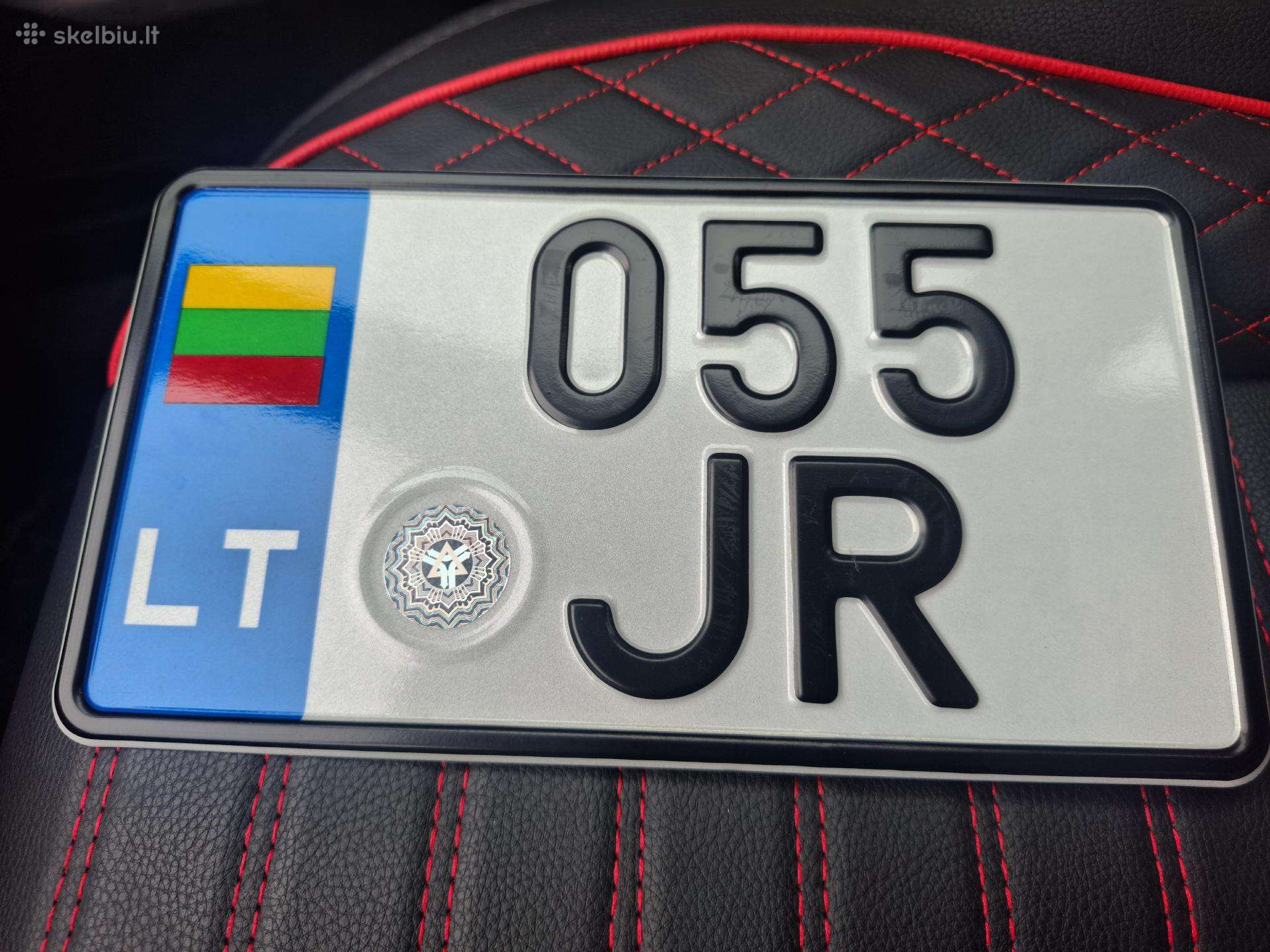 Motociklo numeriai
