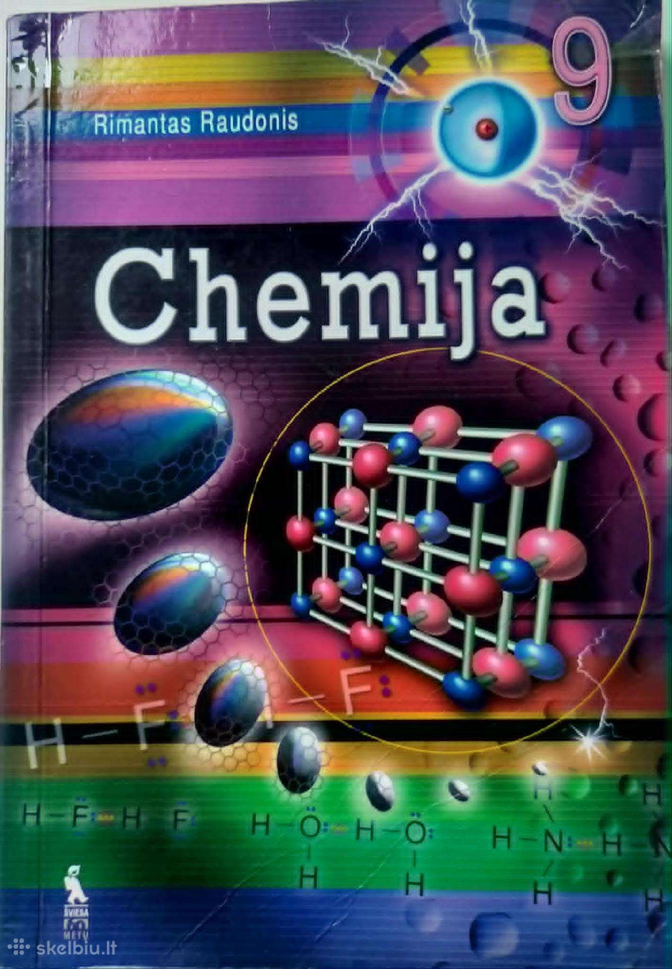 11 vnt. chemijos vadovėliųi ir užduočių