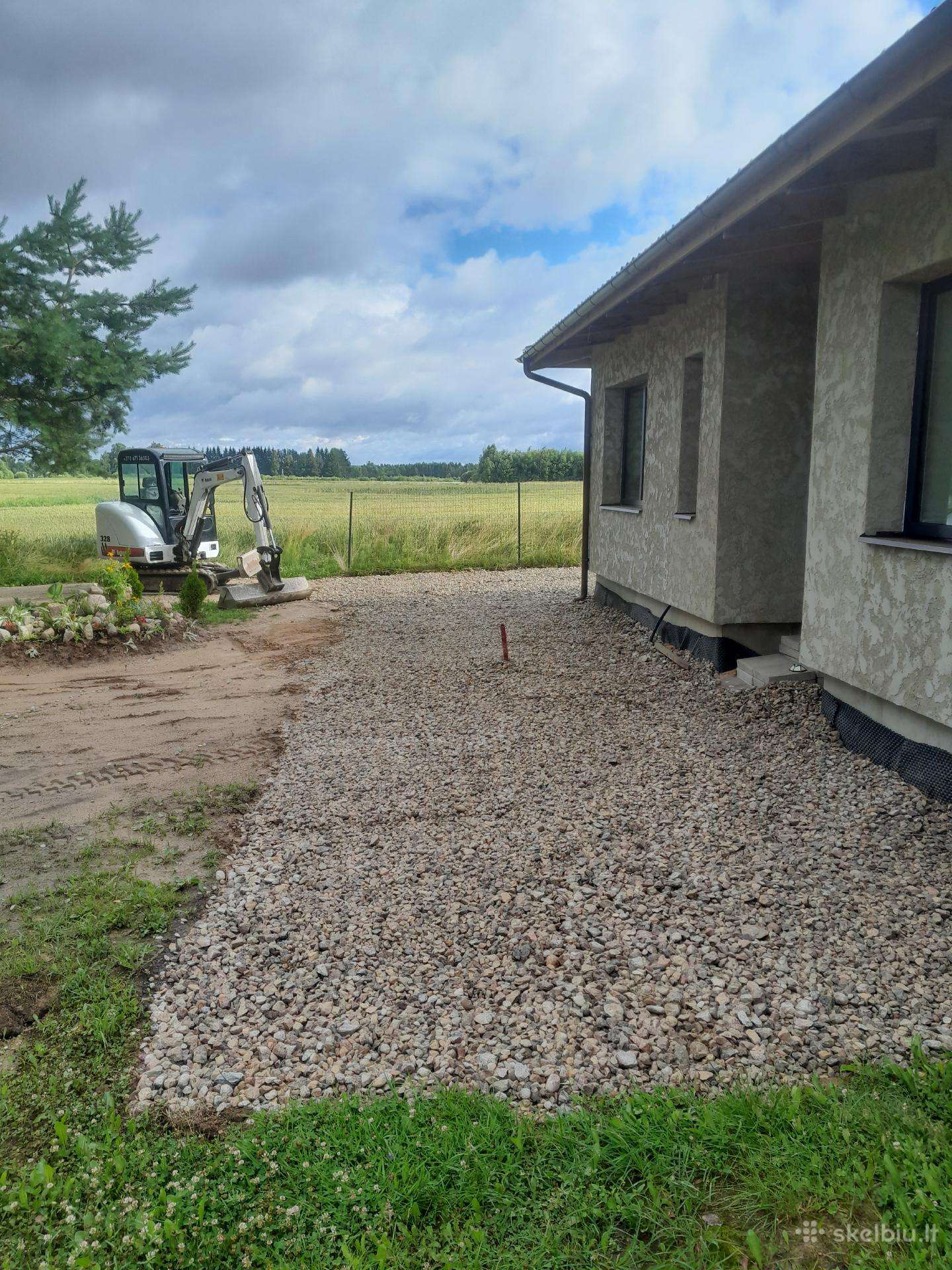 Bobcat 328, statybos transporto nuoma