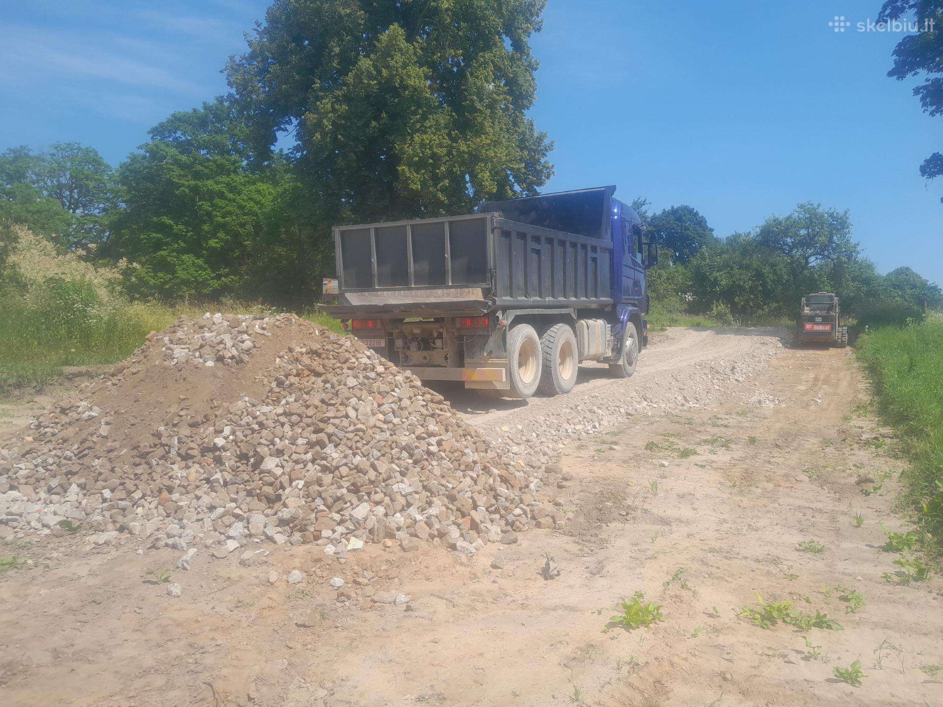 Bobcat 328, statybos transporto nuoma