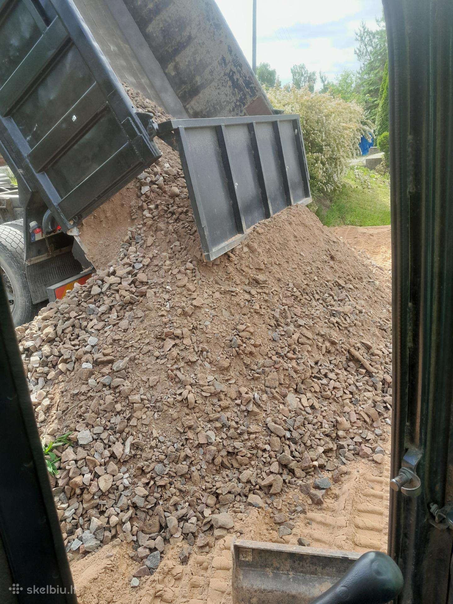 Bobcat 328, statybos transporto nuoma