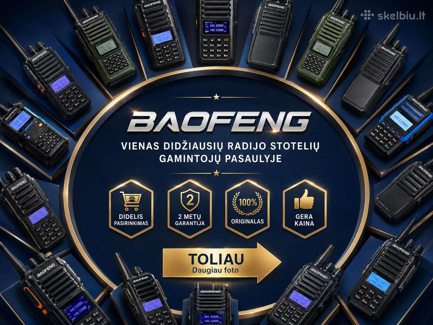 Radijo stotelės ir priedai - Geriausia Kaina
