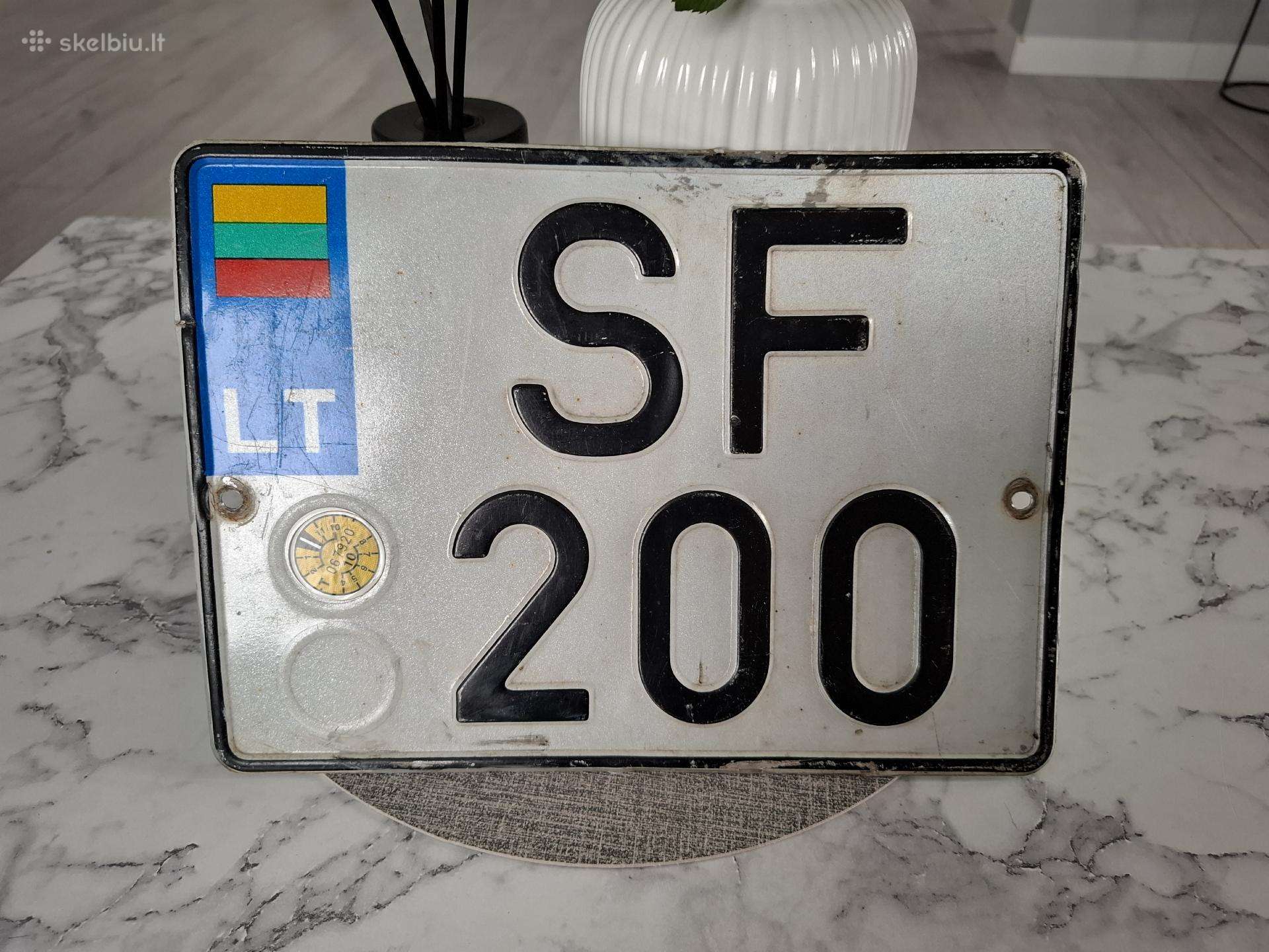 Numeriai priekabai