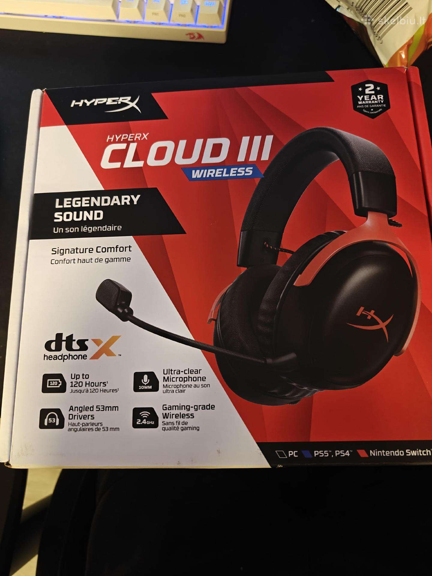 Hyperx Cloud3 wireless