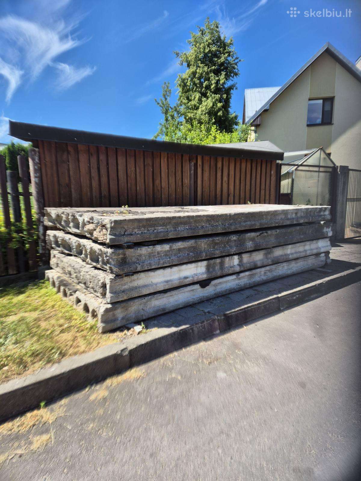 Perdengimo plokštės ir pamatiniai blokai
