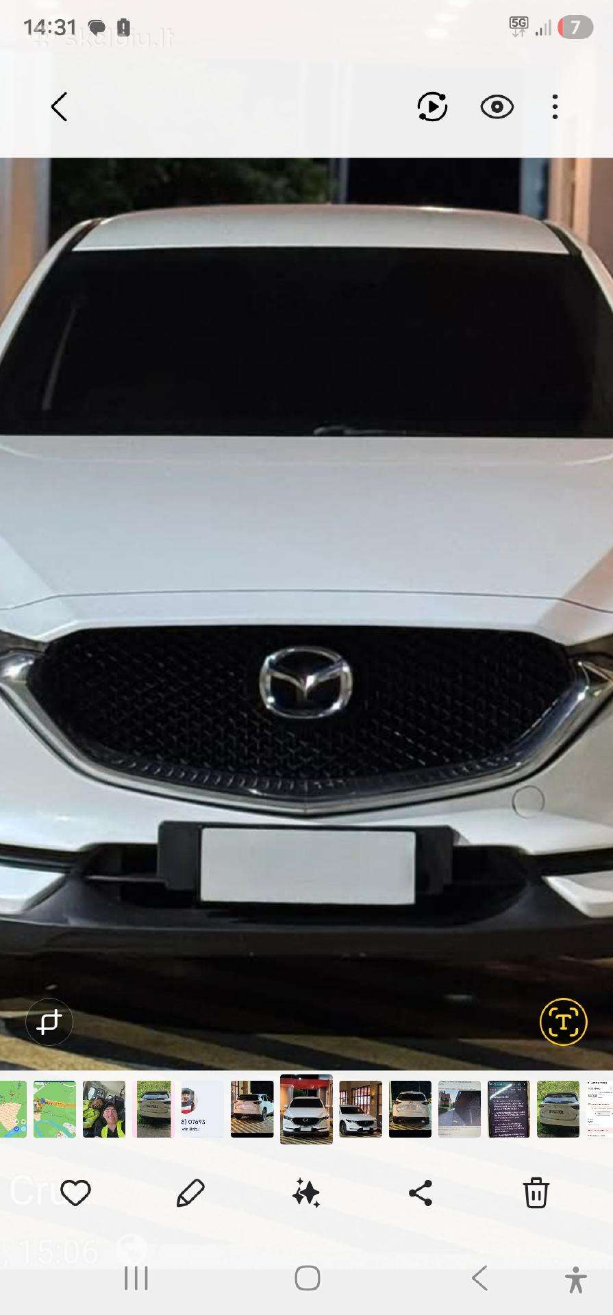 Mazda CX 5 2017-2021 Grotelės