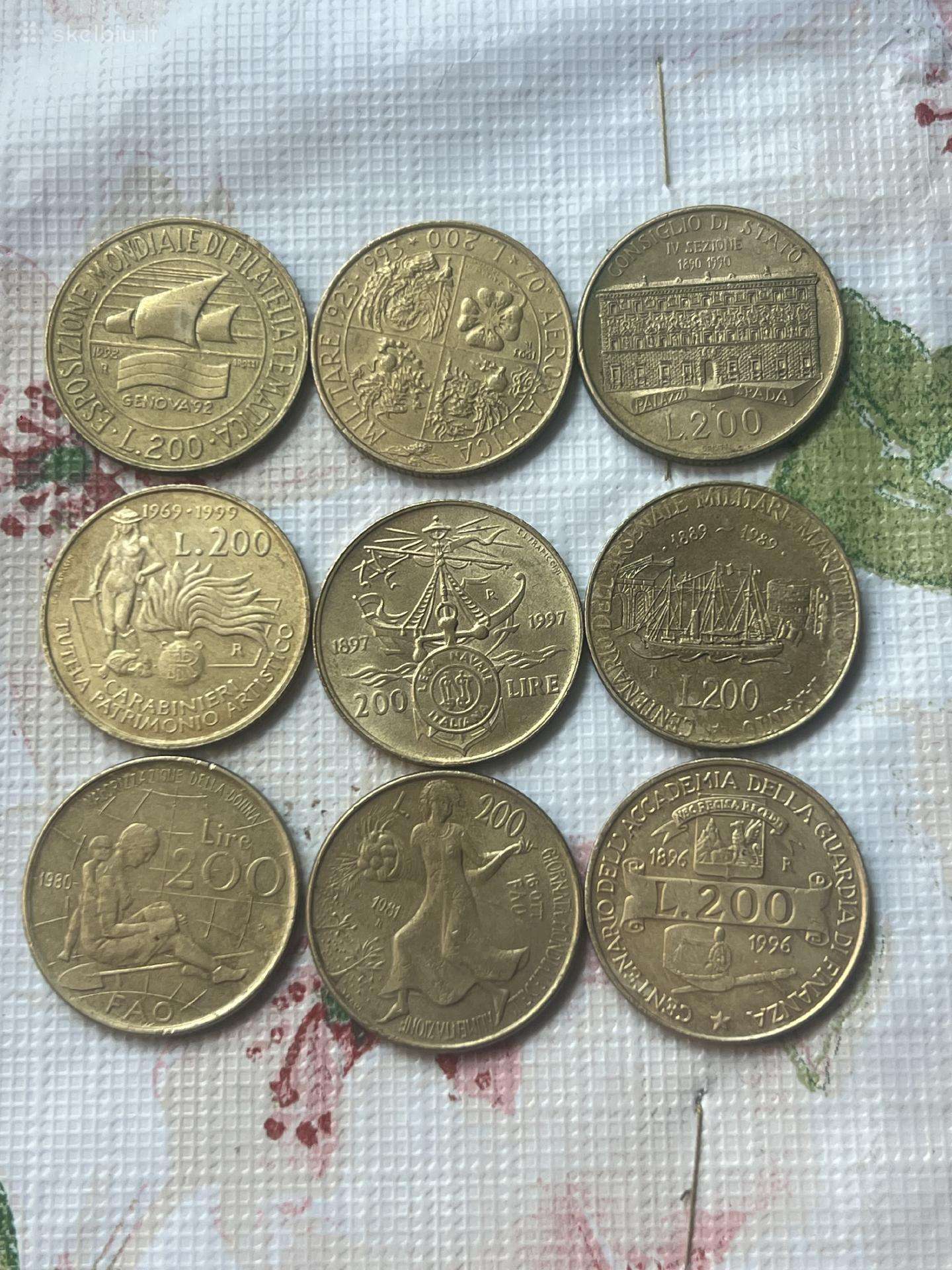 Italiskos progines monetos
