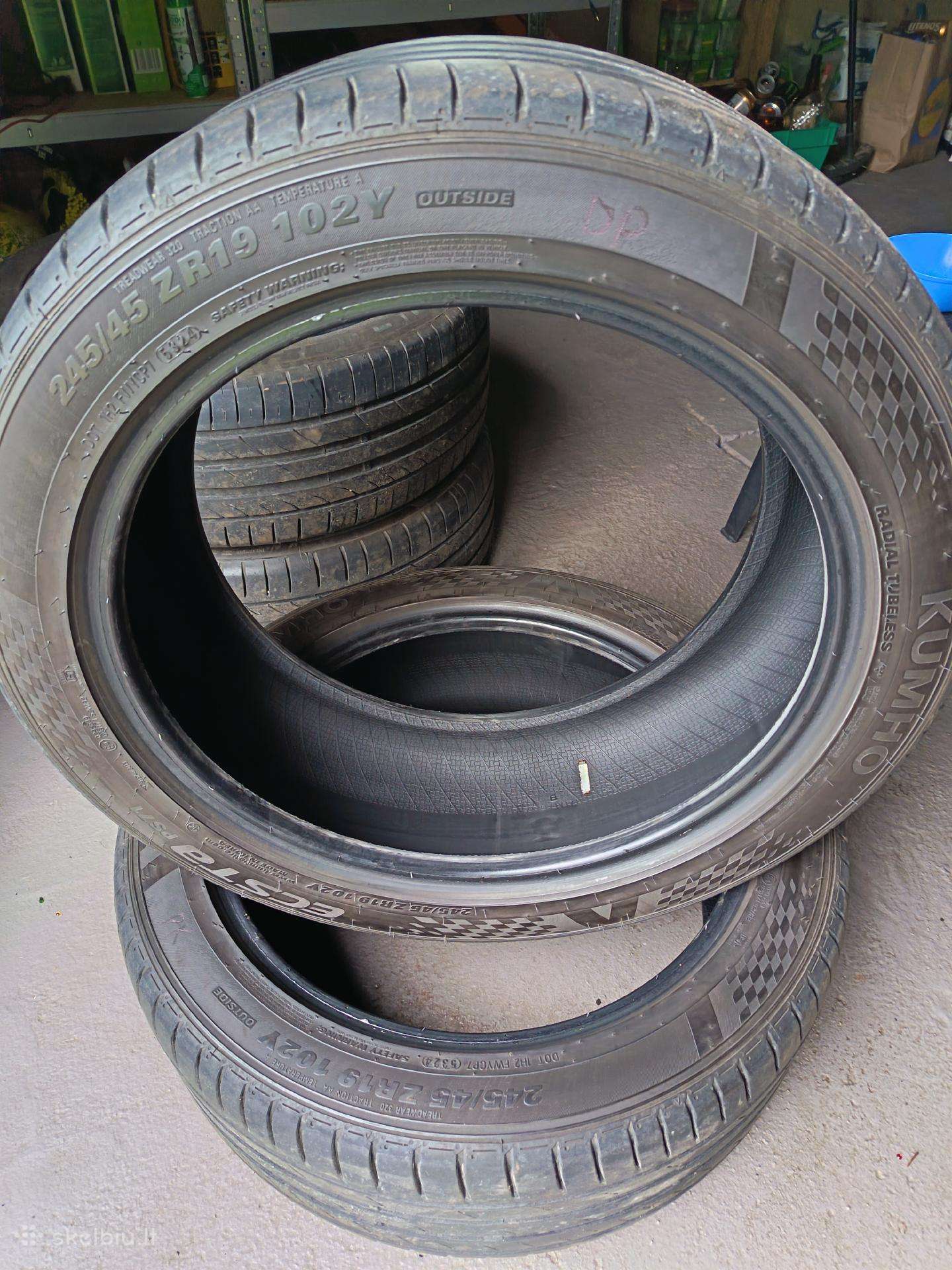 Kumho, летние 245/45 R19