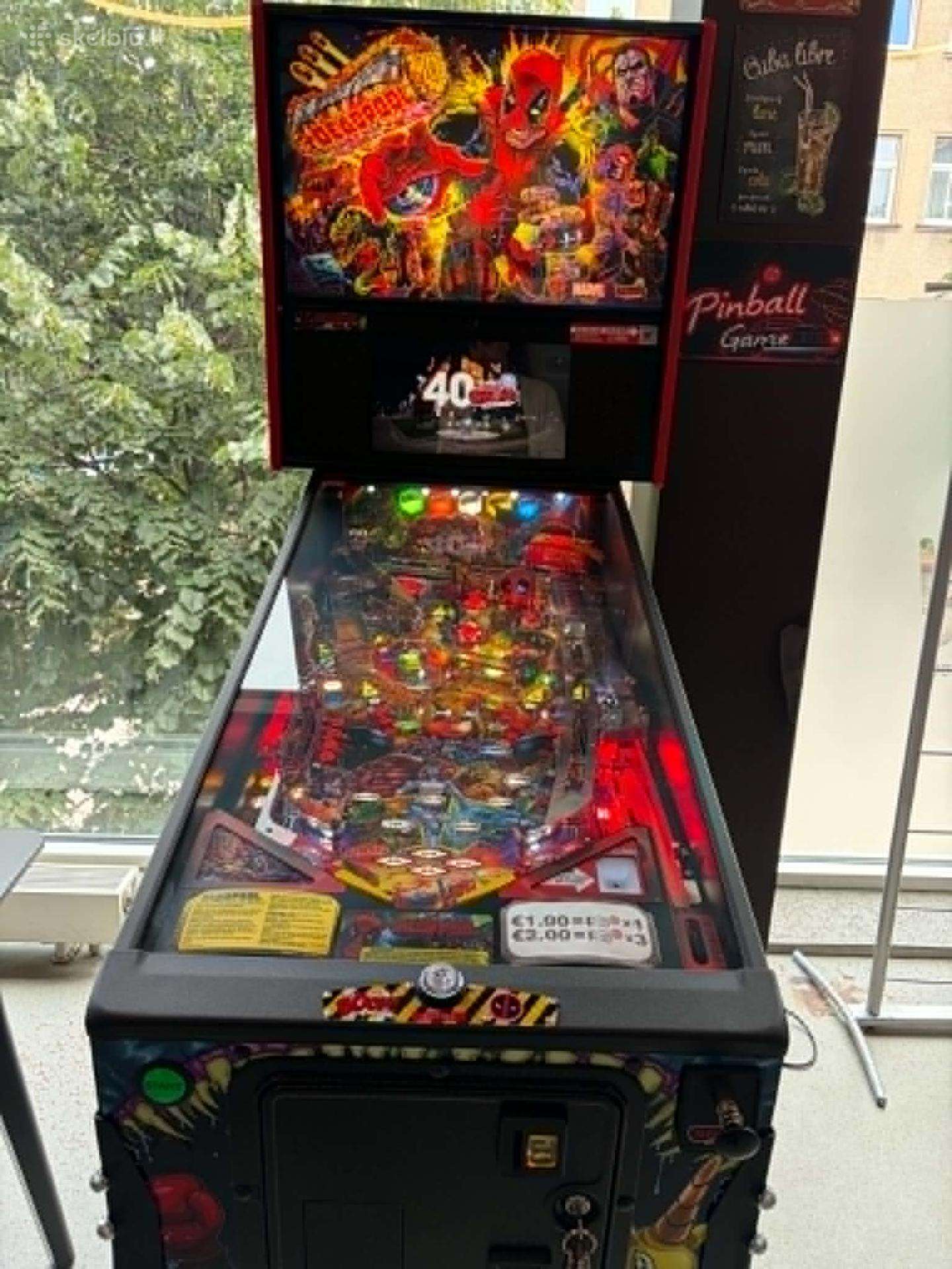 Parduodam Pinball
