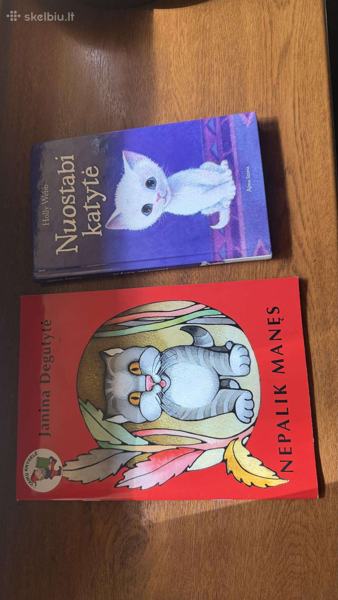 Dvi lietuviškos knygos vaikams apie gyvūnus