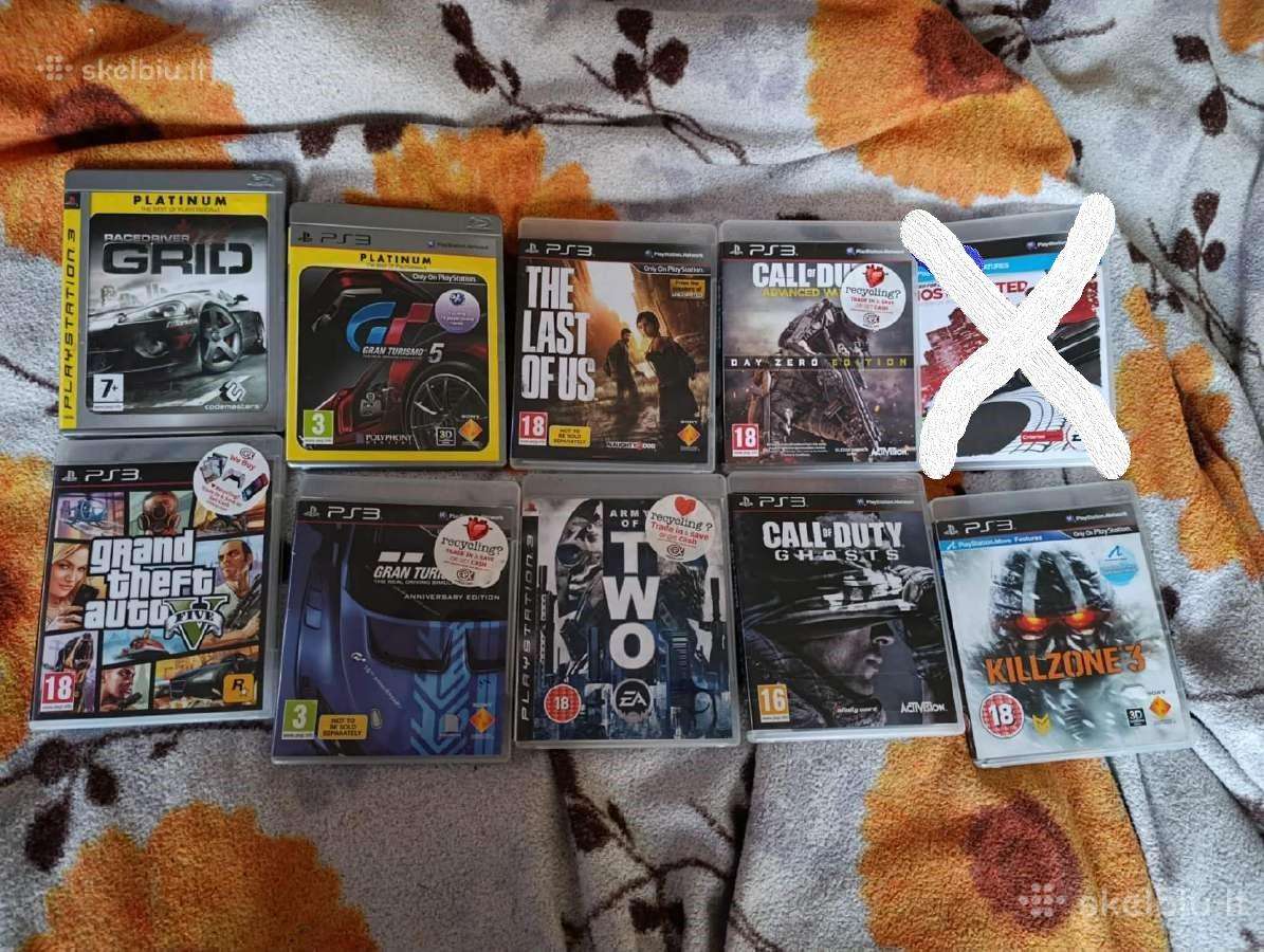 Naudoti PS3 žaidimai