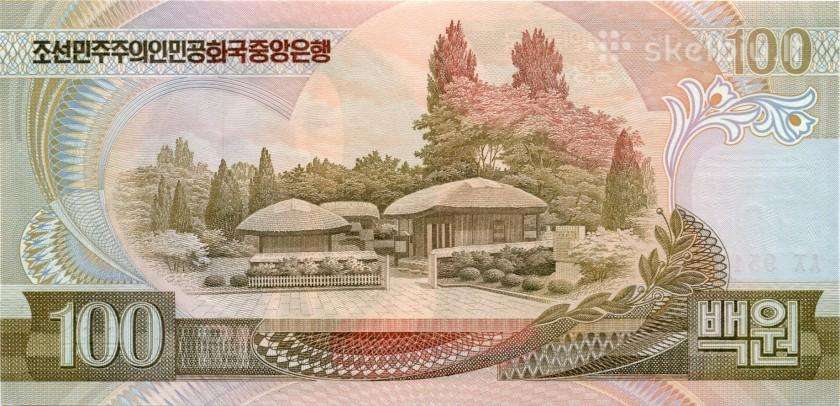 North Korea 100 won 1992. Unc. P
