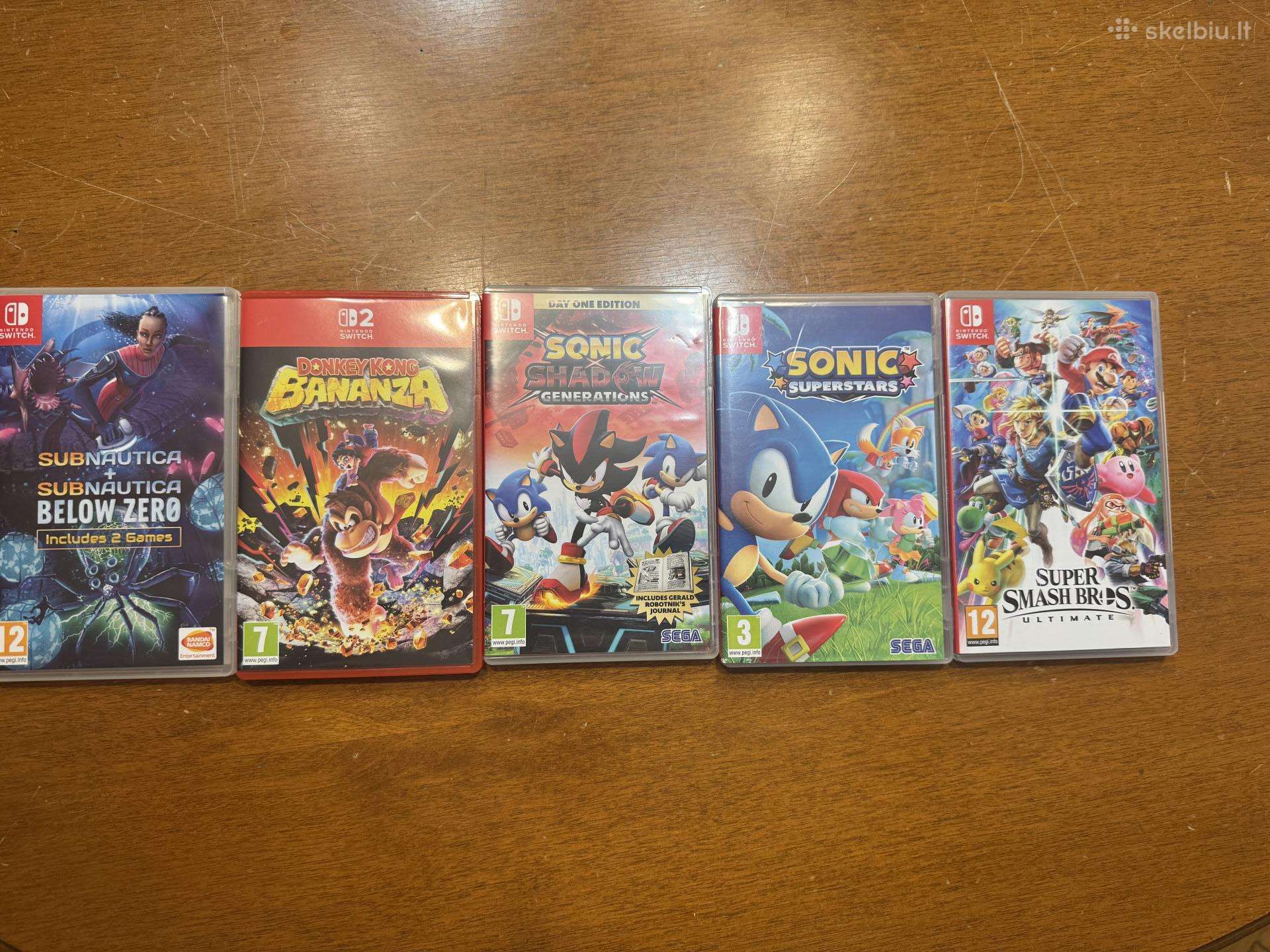 Nintendo switch zaidimai