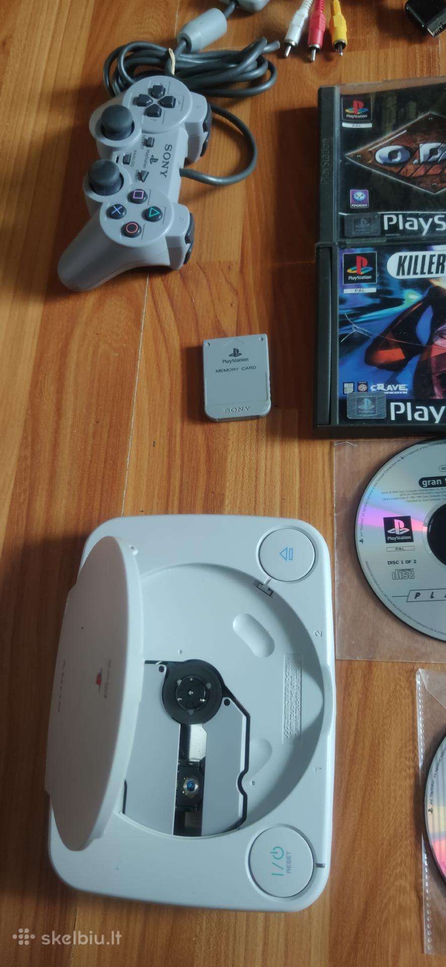 Playstation one su žaidimais