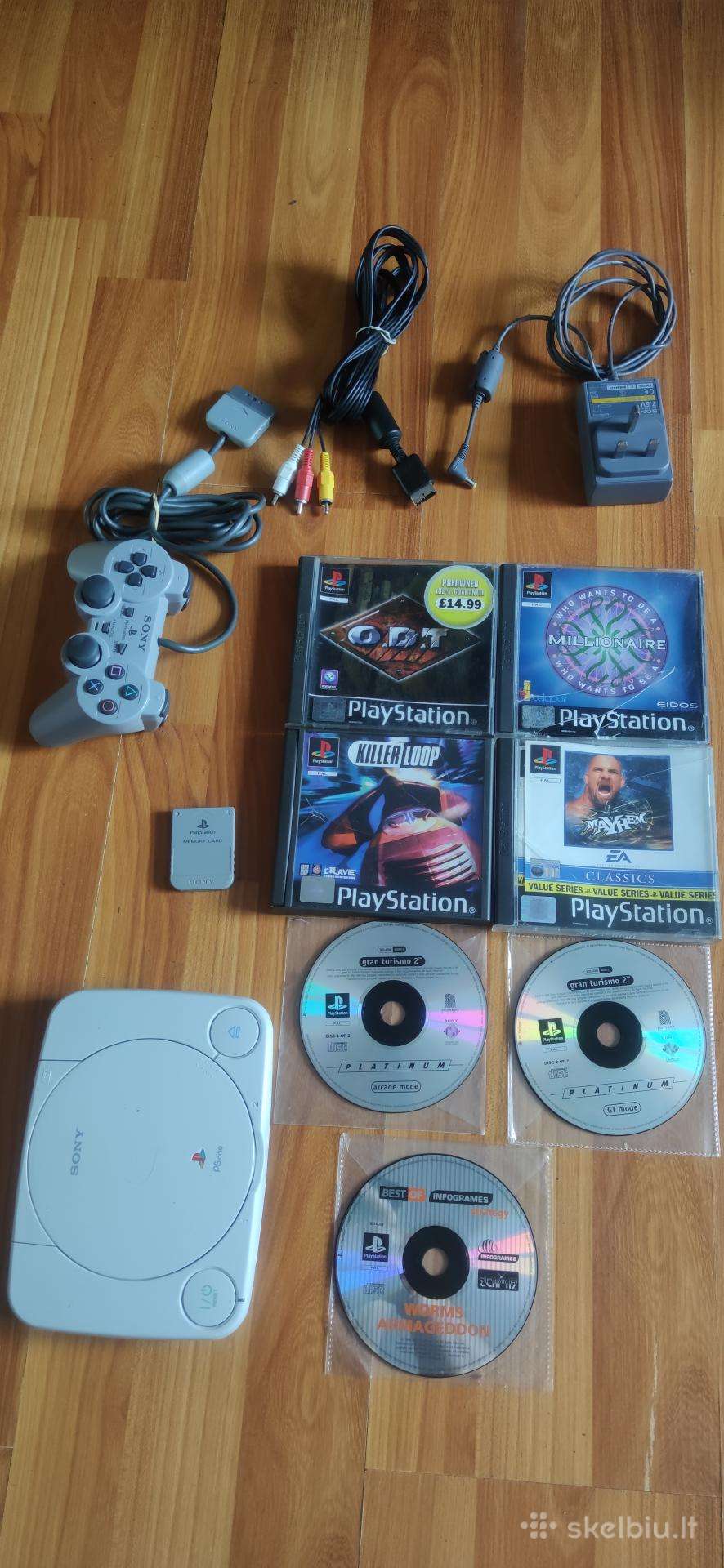 Playstation one su žaidimais