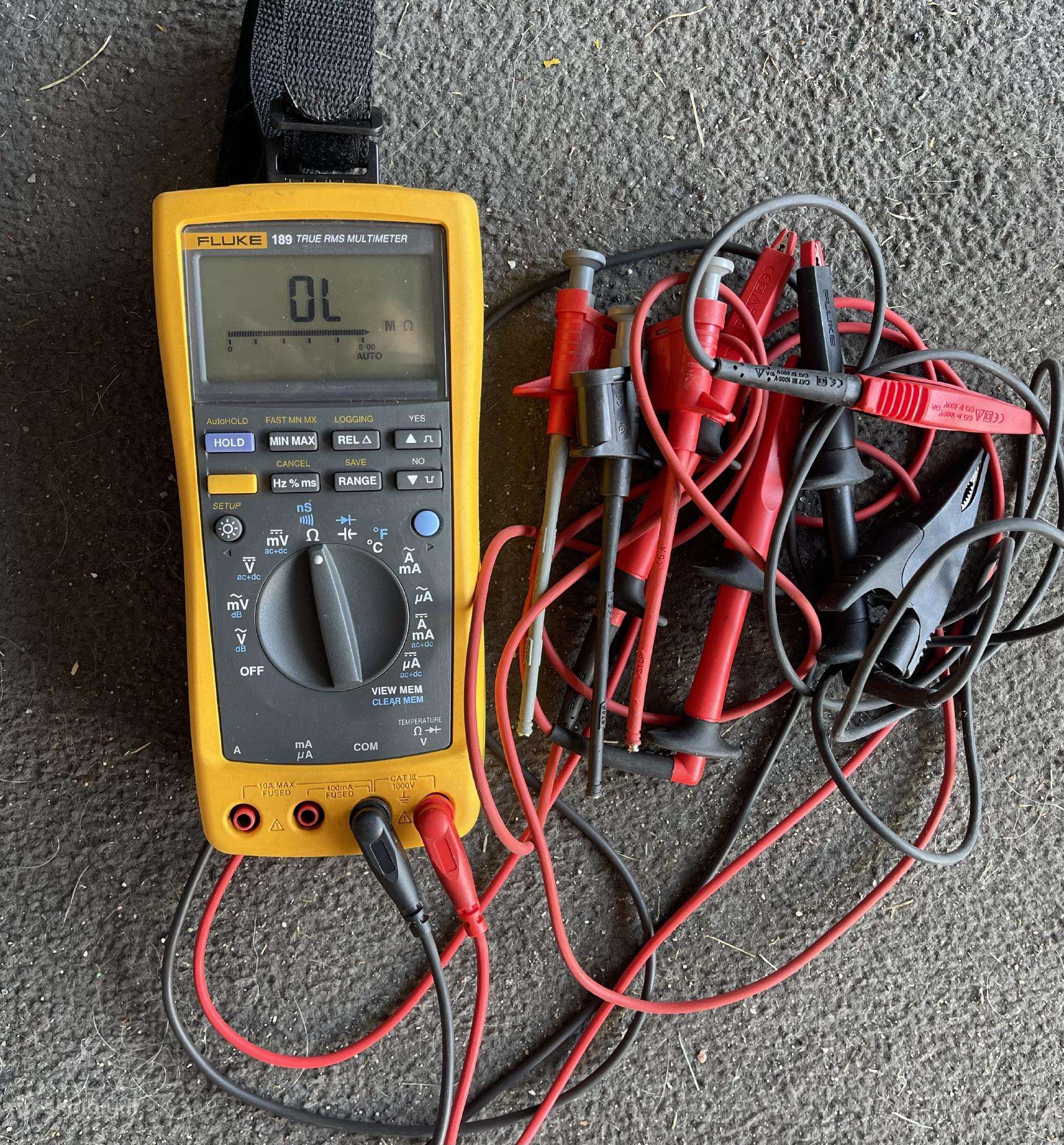 Fluke testeriai