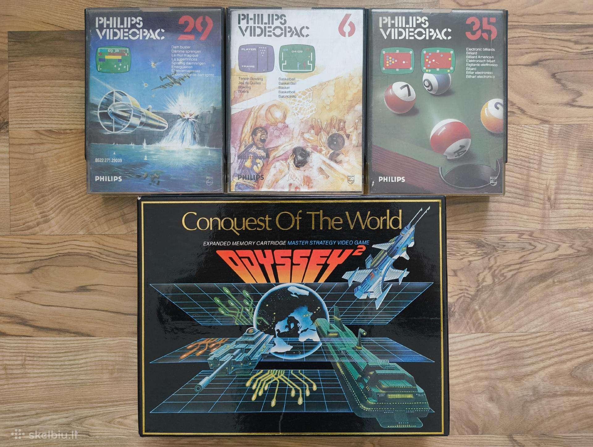 Philips Videopac G7000 žaidimai
