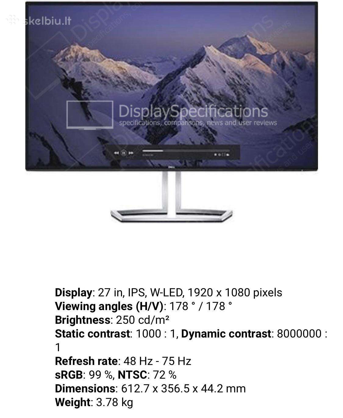 Dell S2718hn