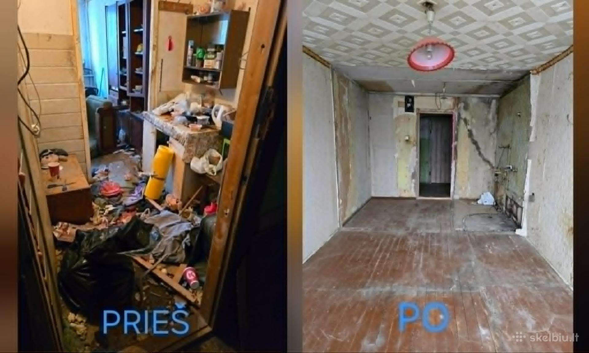 Perkraustymas šiuklių atliekų utilizavimas
