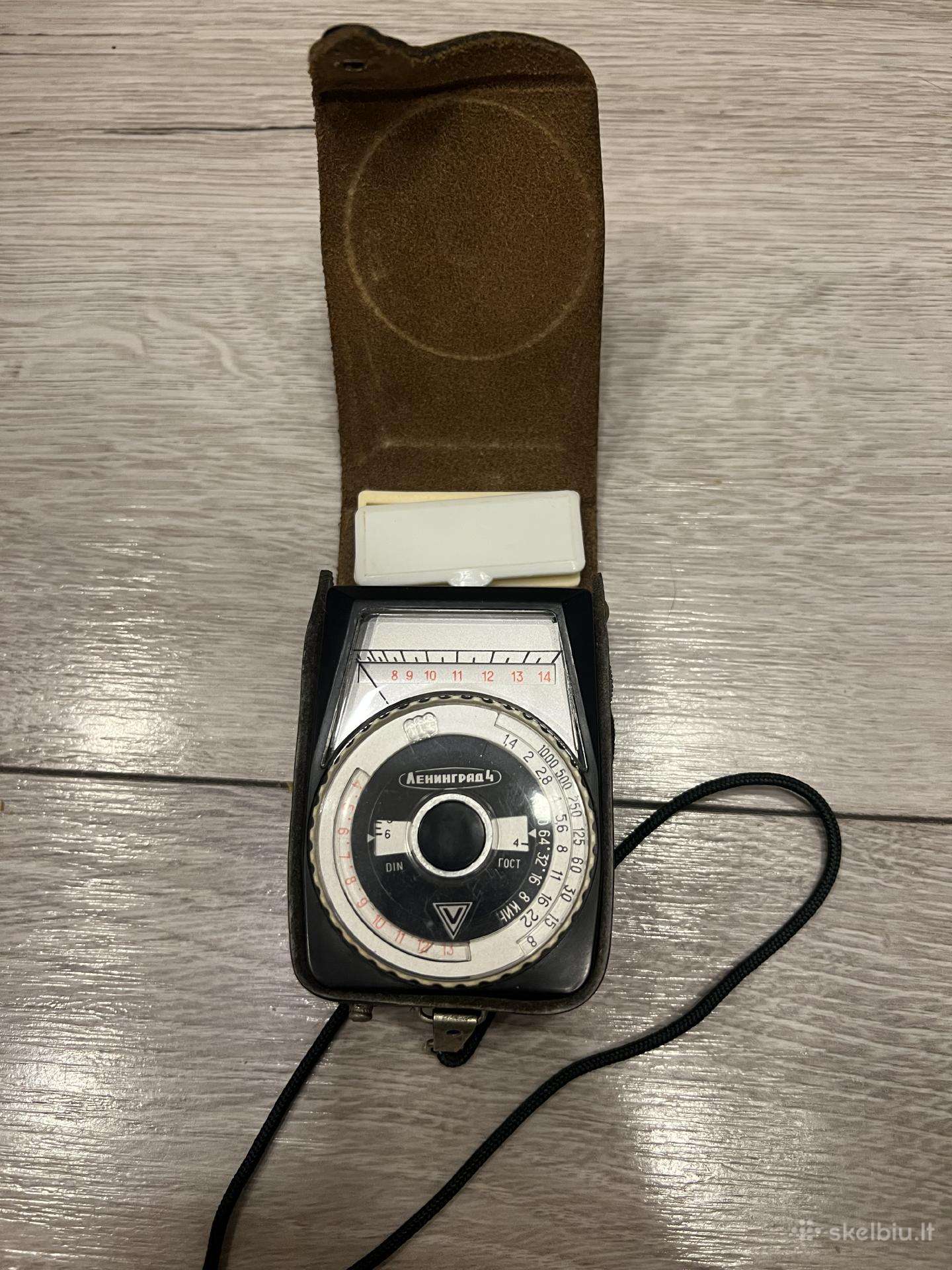 Fotoelektrinis eksponometras šviesos matavimu