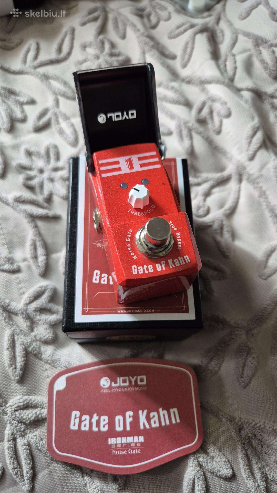 Joyo triukšmo slopintuvas (noise gate) pedalas