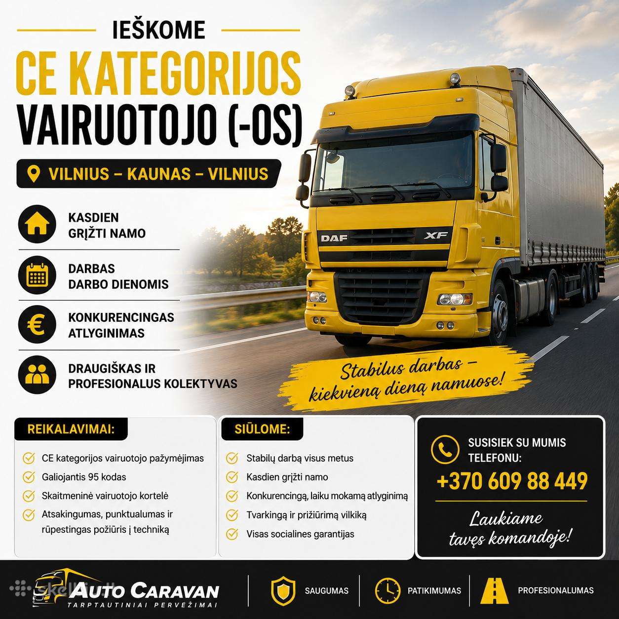 CE Vilnius - Kaunas - Vilnius