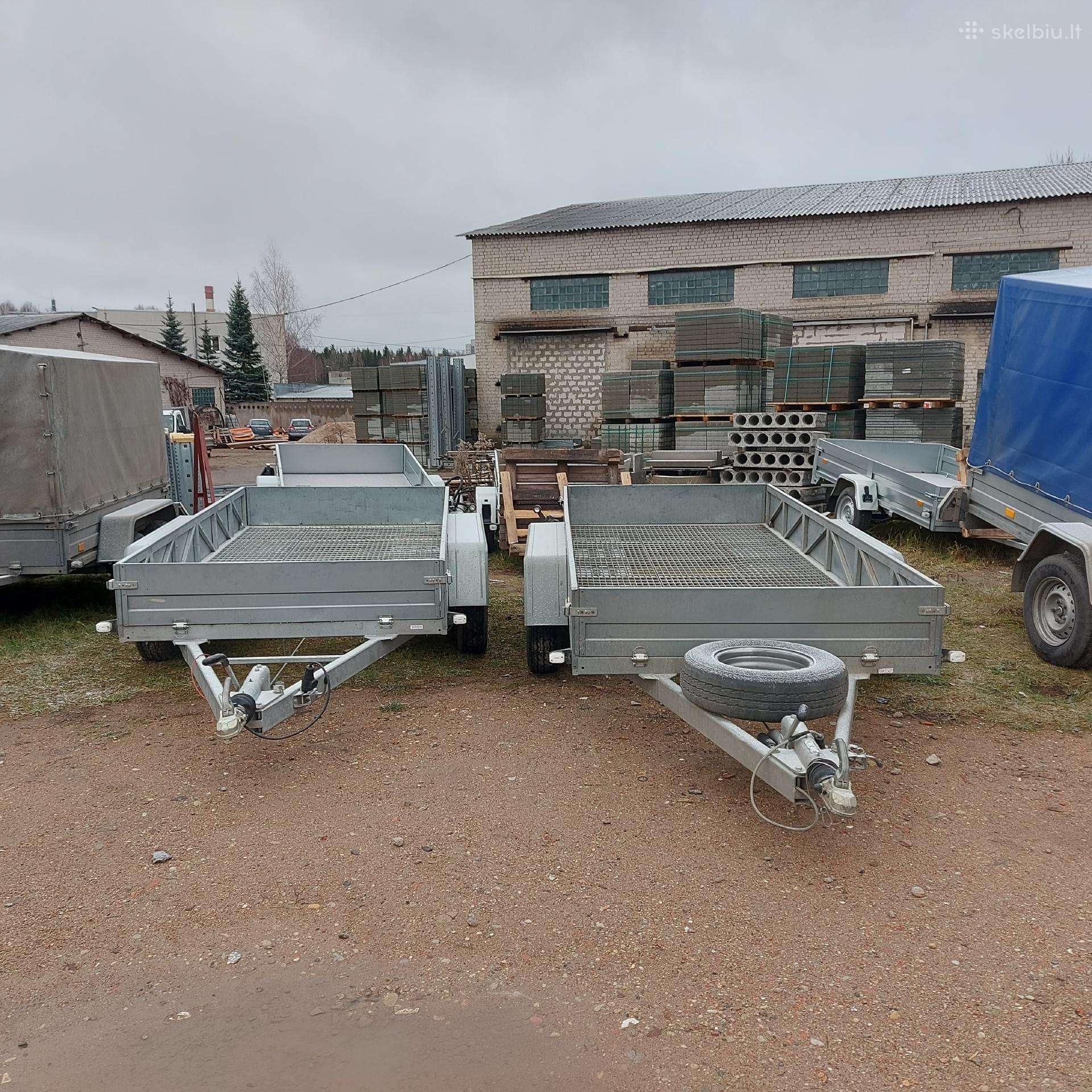 Rydwan, passenger car trailers
