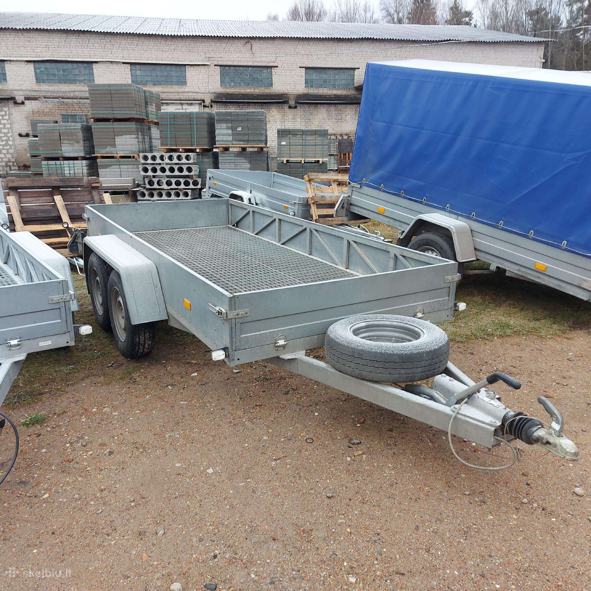 Rydwan, passenger car trailers