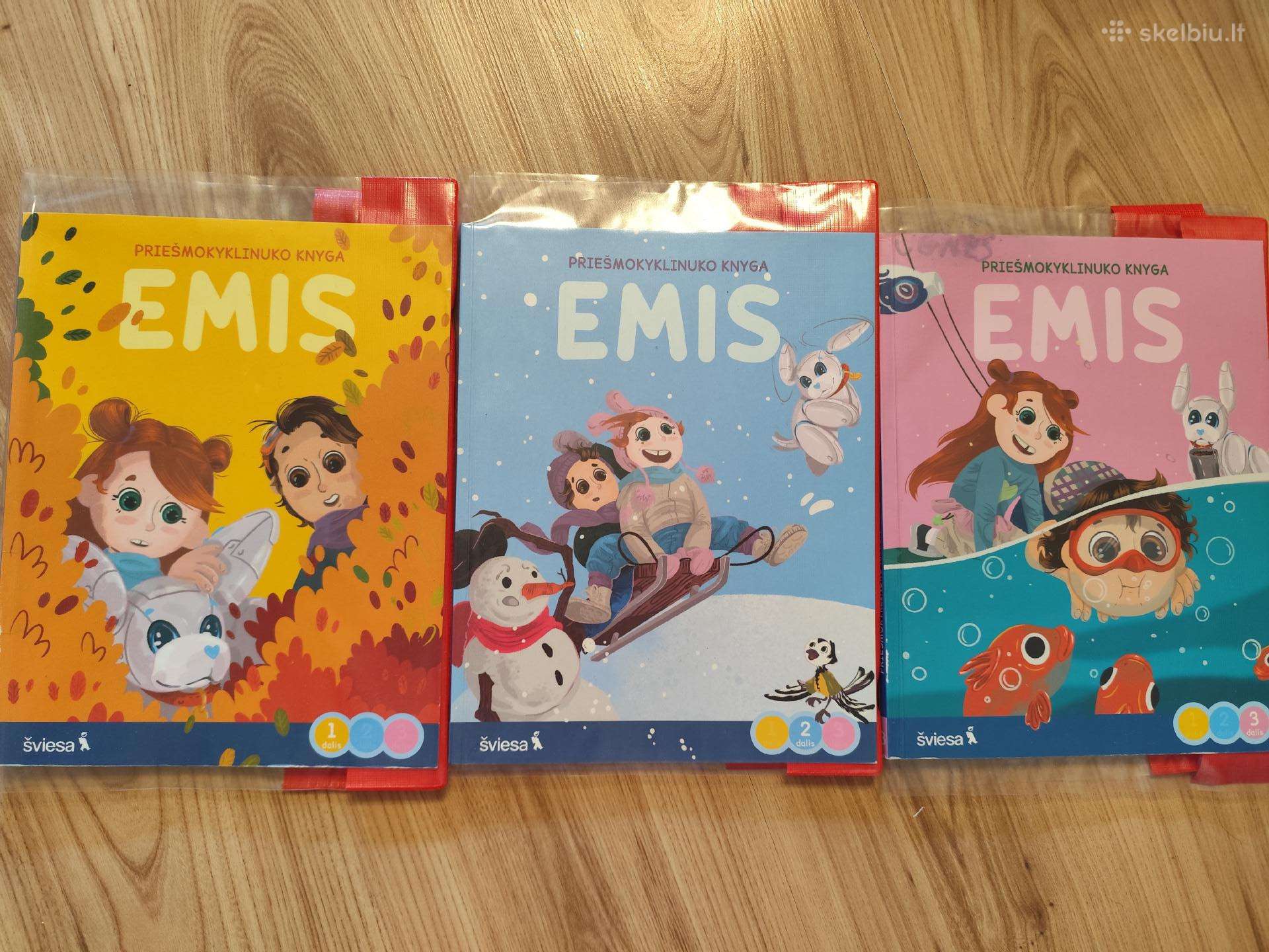 Emis priešmokyklinuko knyga