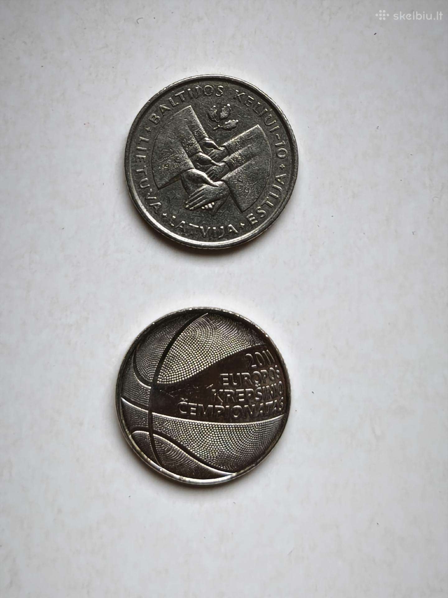 Proginės 1 lito monetos