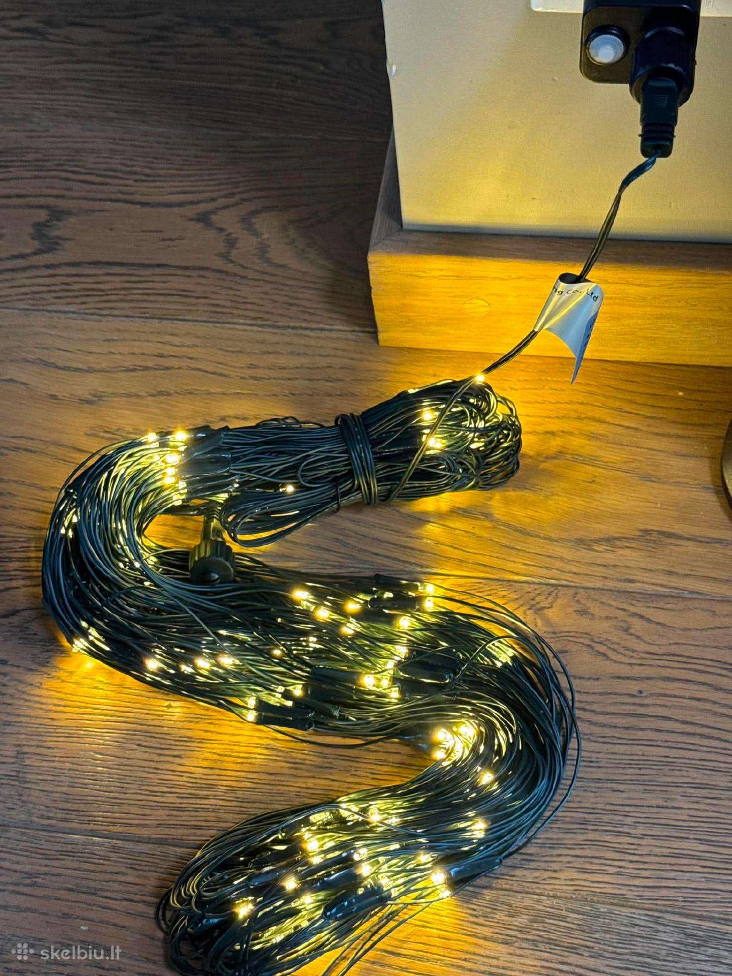 LED švieselių tinklas 32 m, 280 LED, Ip44