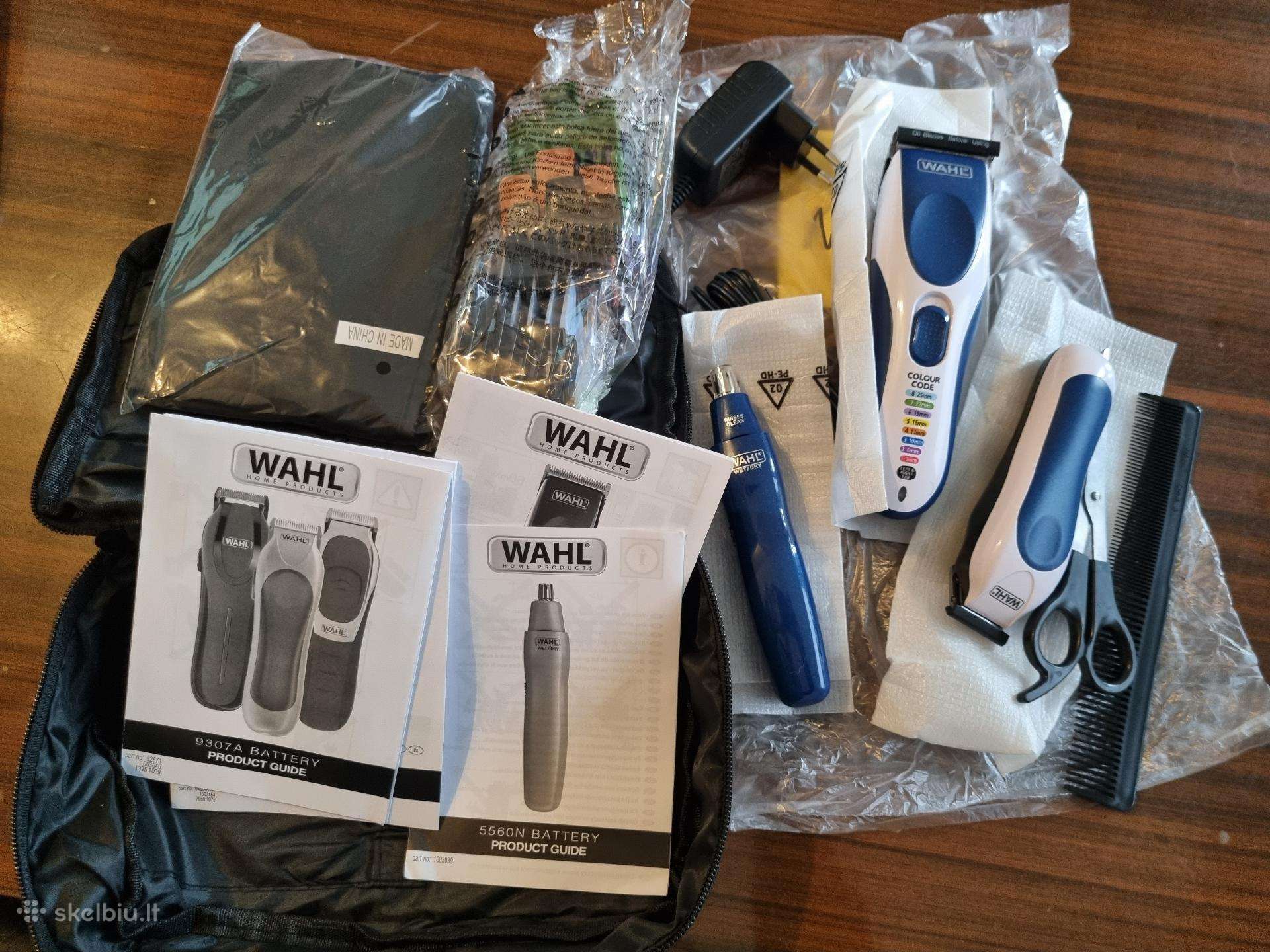 "Wahl" plaukų kirpimo mašinėlė, rinkinys