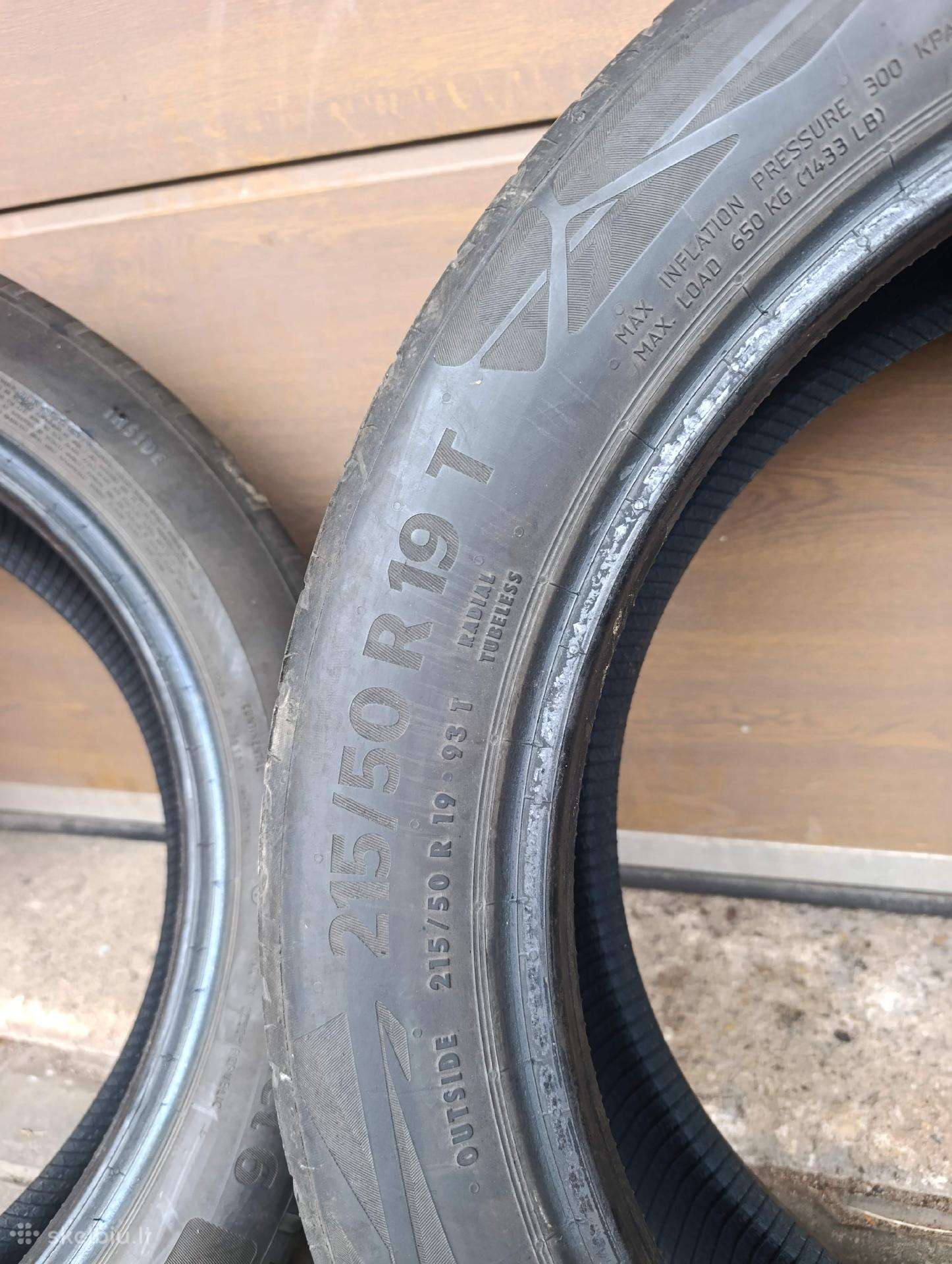 Continental, vasarinės 215/50 R19