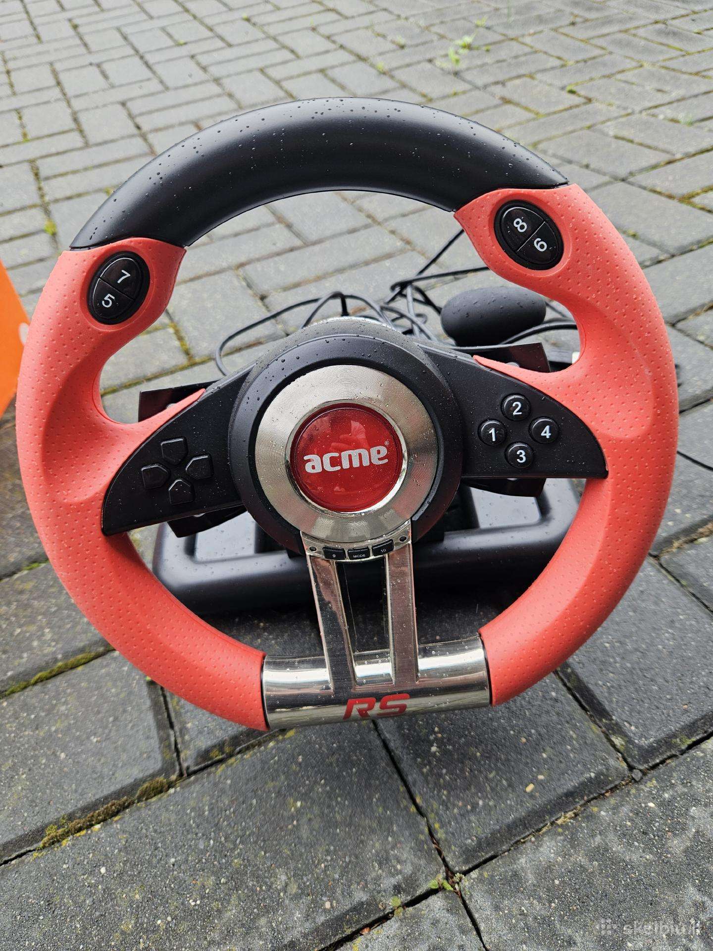 Acme RS žaidimų vairas