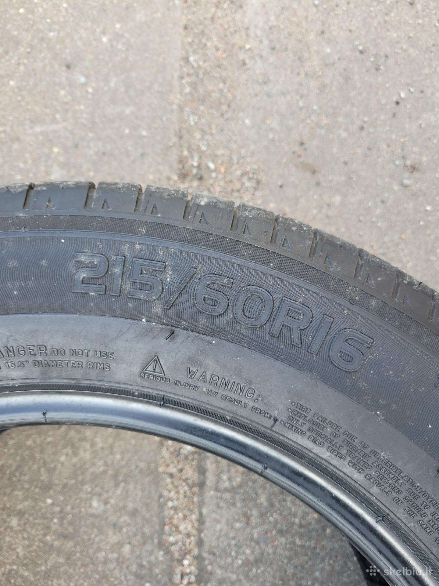 Michelin, universalios 215/60 R16