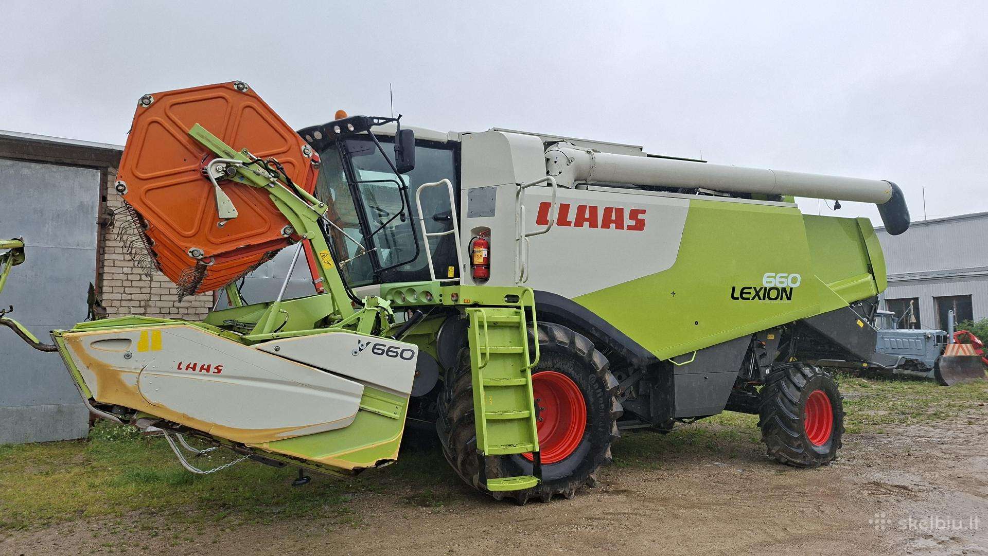 Parduodamas kombainas Claas Lexion 660