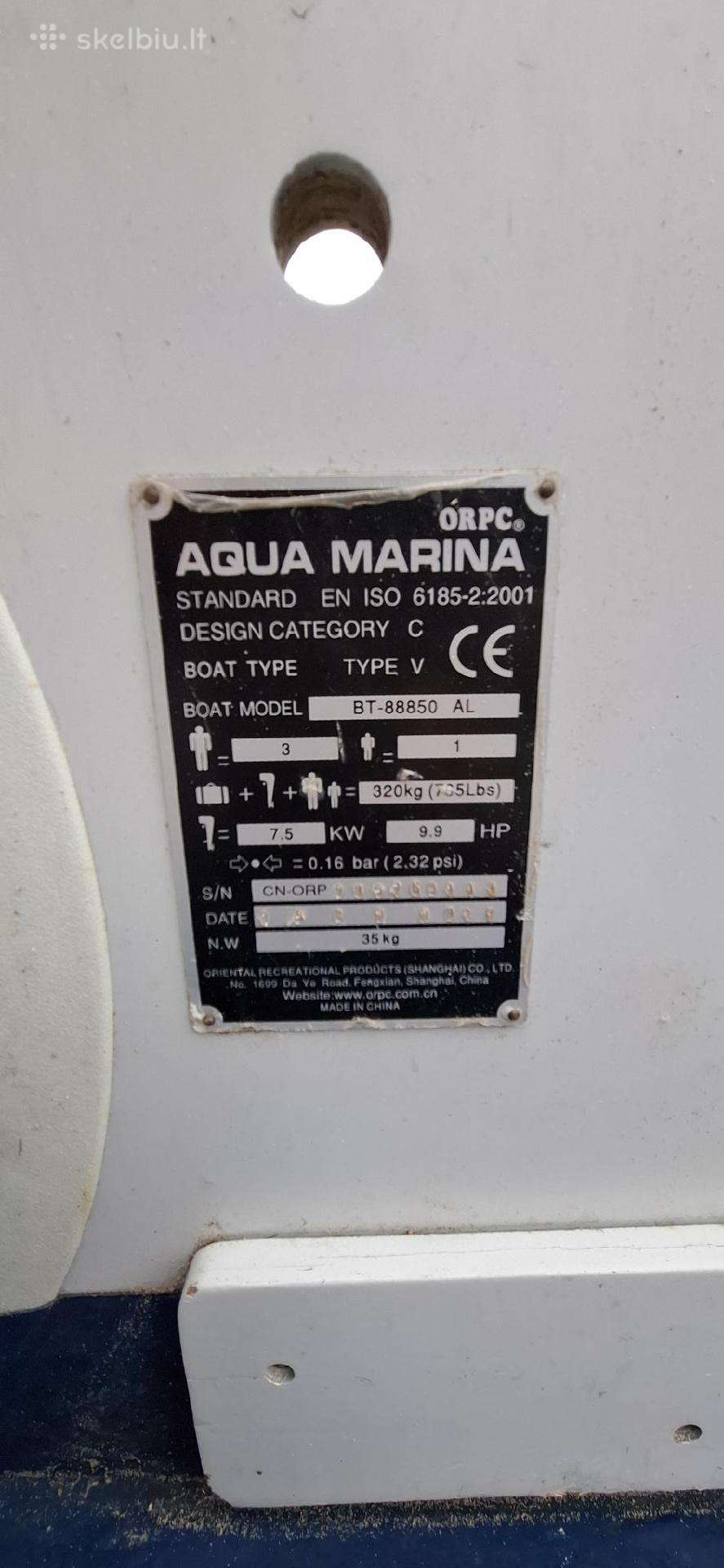 AQUA MARINA, inflatable boats