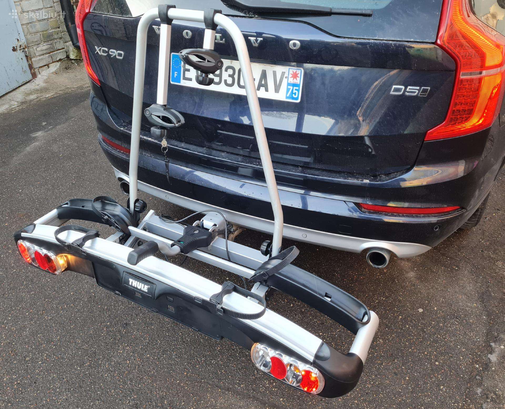 Thule laikiklis ant kablio dviems dviračiams