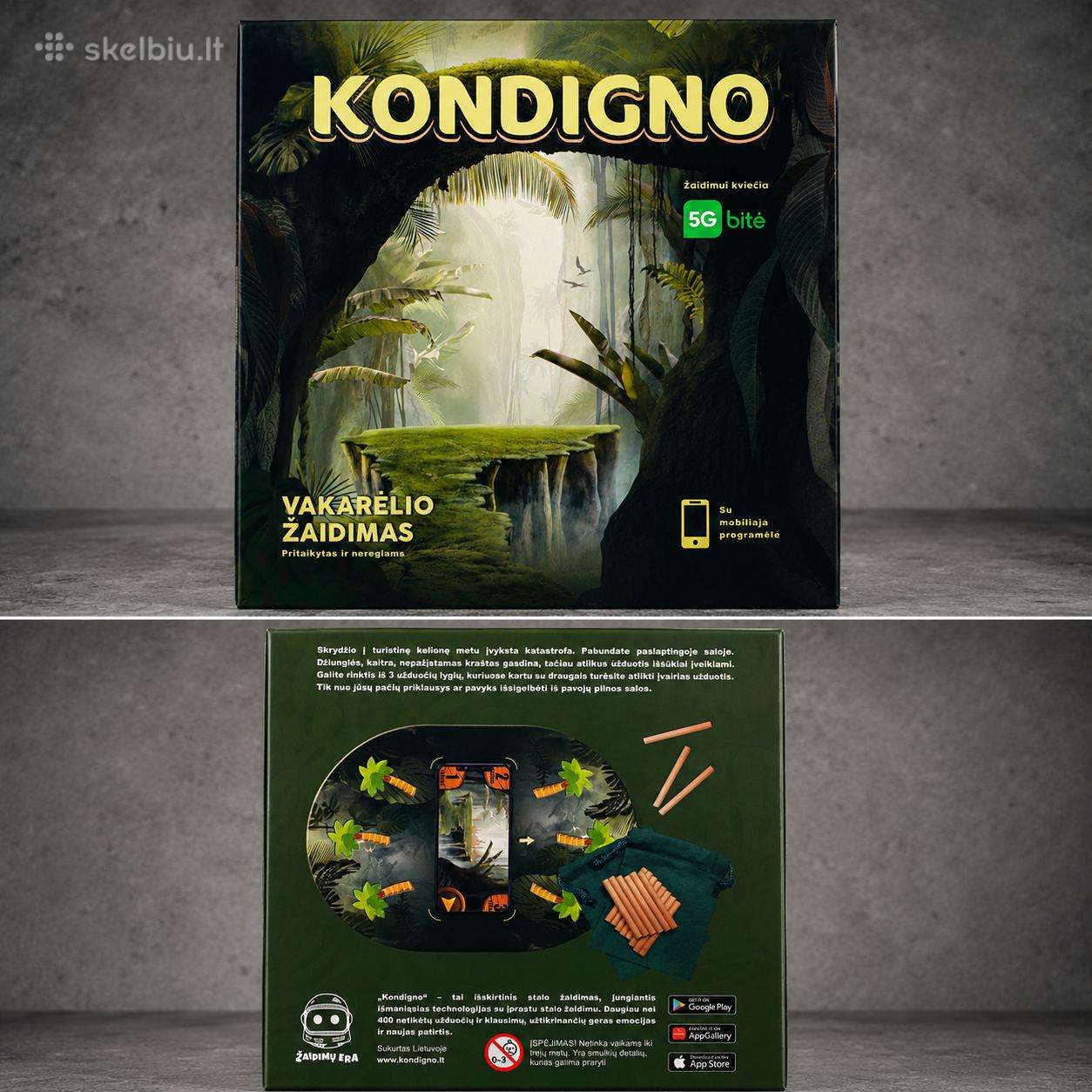 Hibridinis Stalo Žaidimas Kondigno