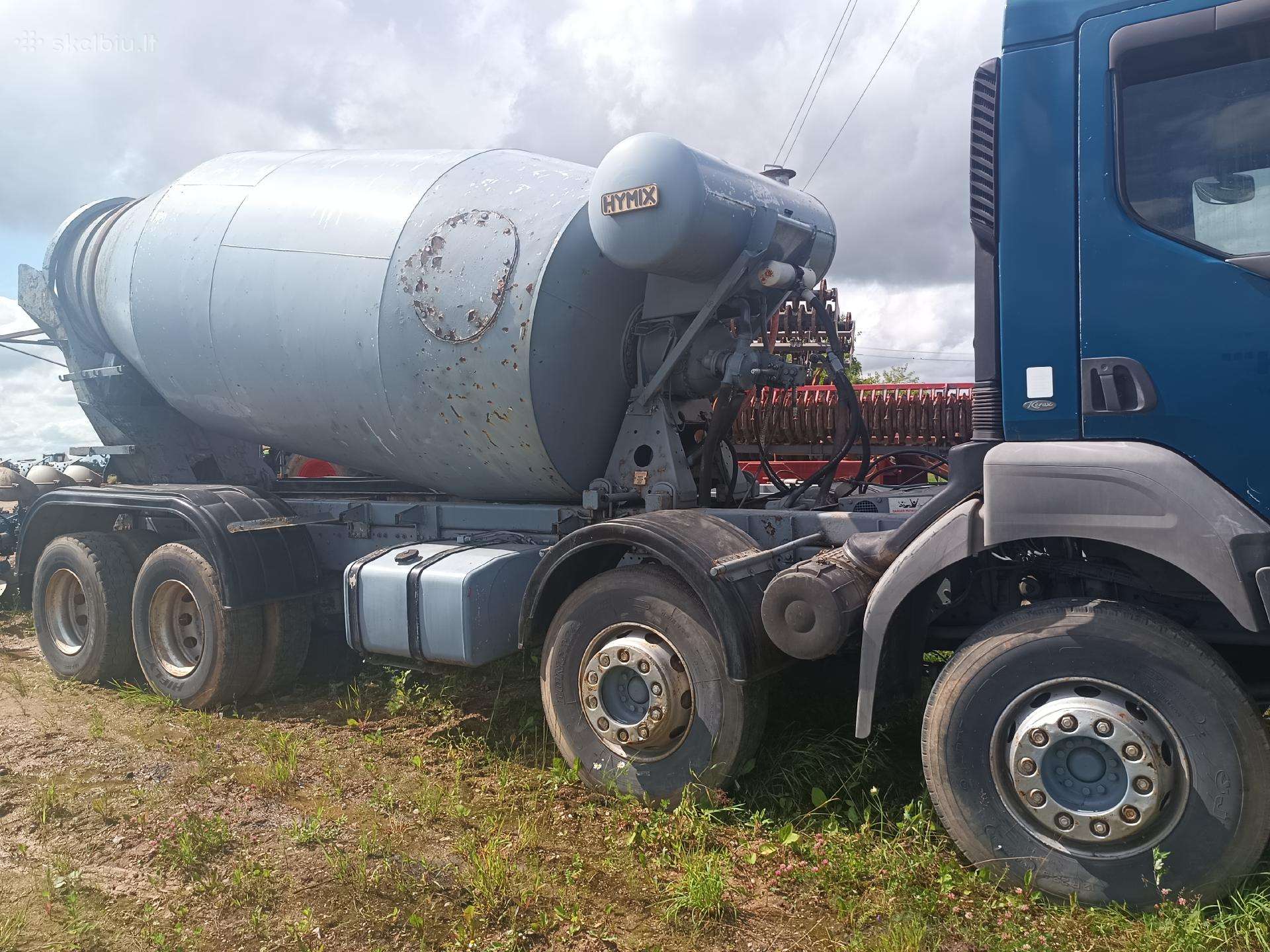 Renault Kerax, concrete mixer trucks