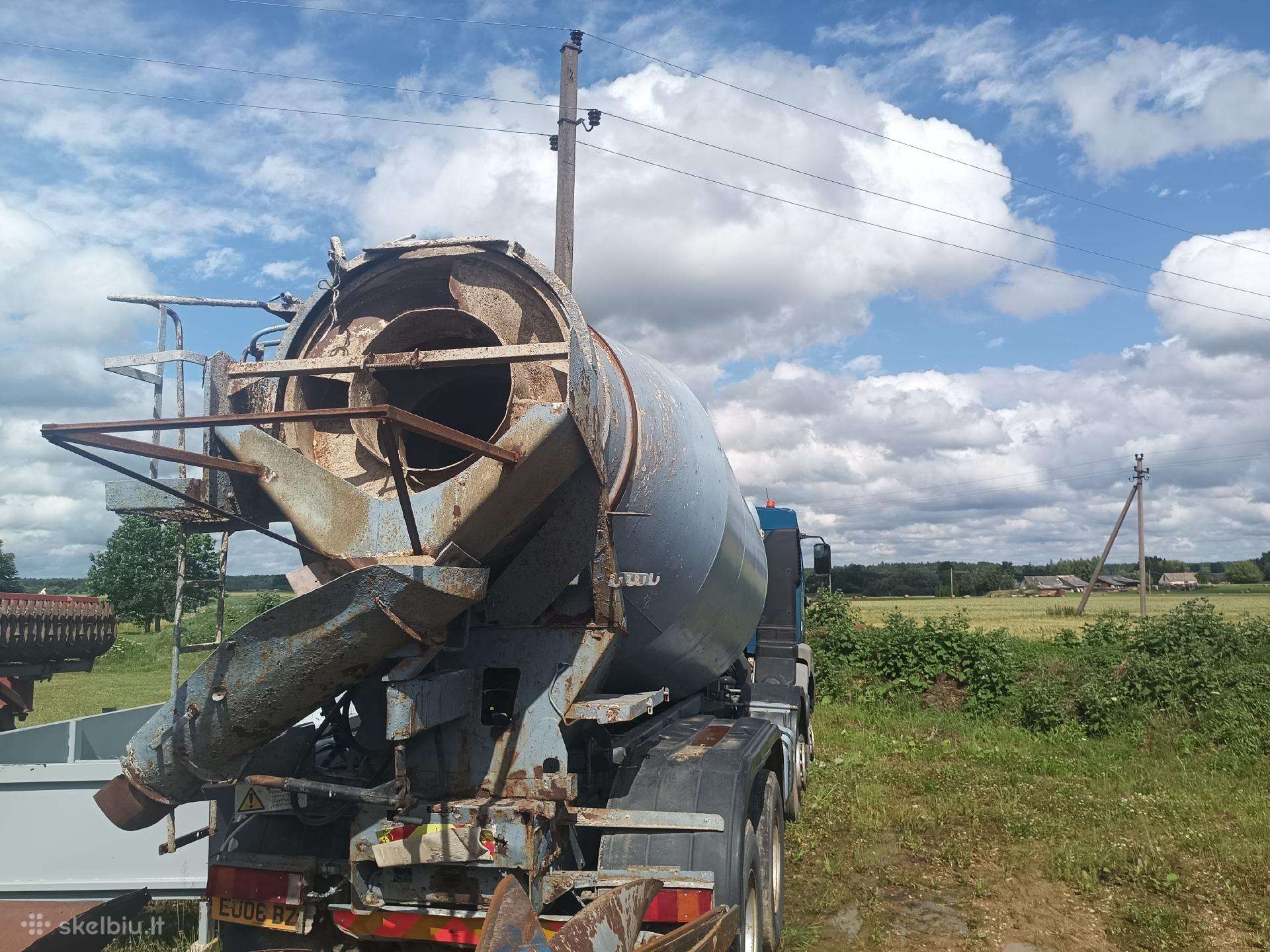 Renault Kerax, concrete mixer trucks