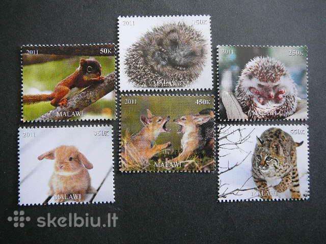 Voveres Eziai Lusys Malavis 2011 Mnh d236