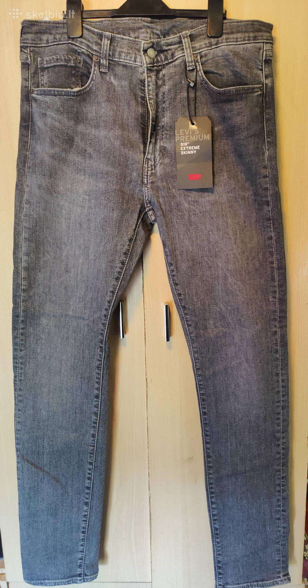 Parduodamos nauji Levi's Premium 519 džinsai