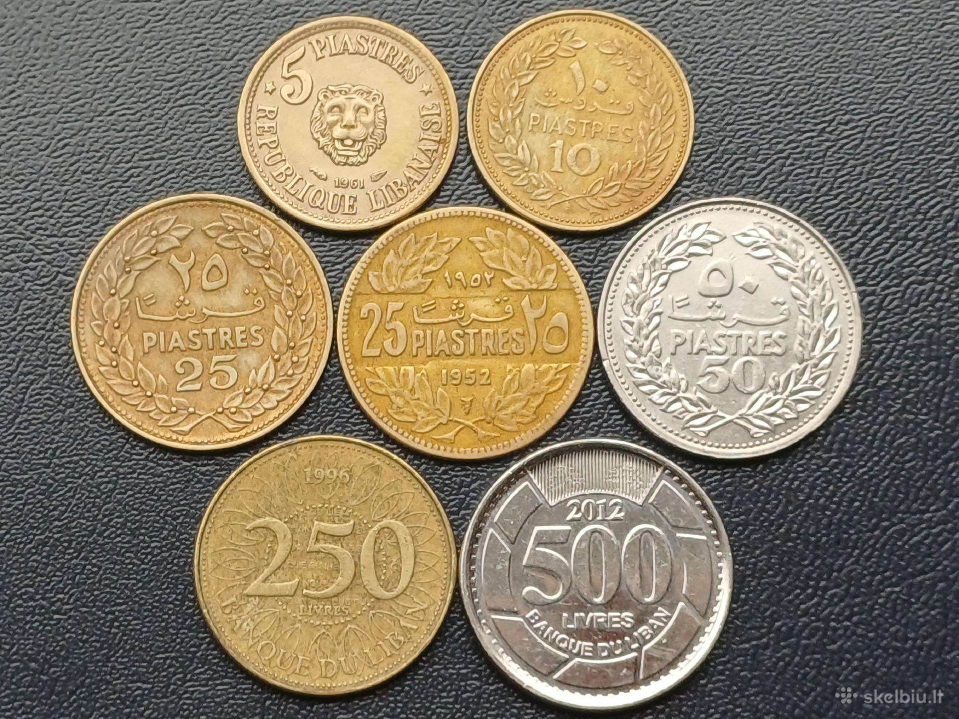 Monetos Libanas 1