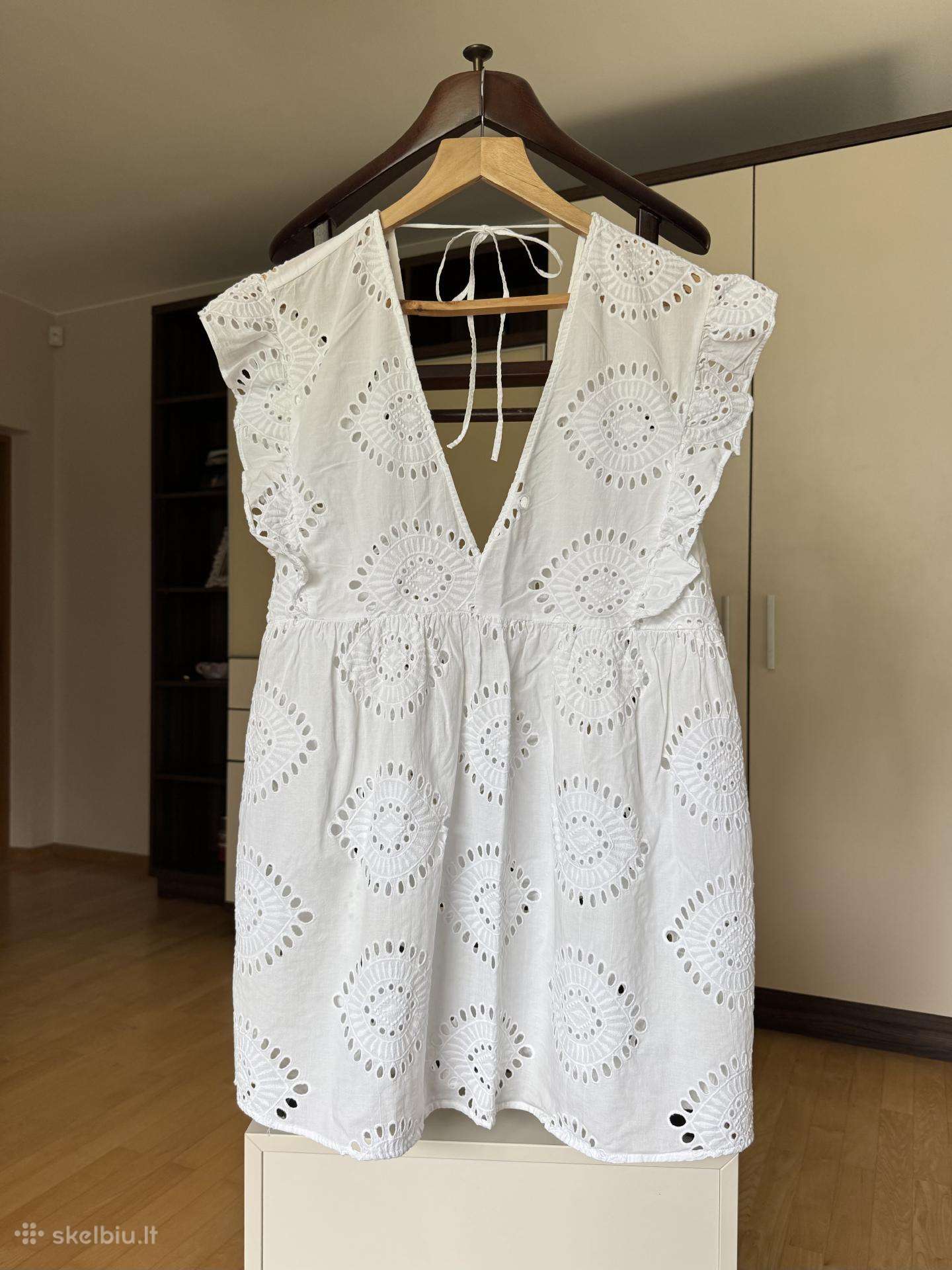 Paplūdimio balta suknelė m-XL dydis