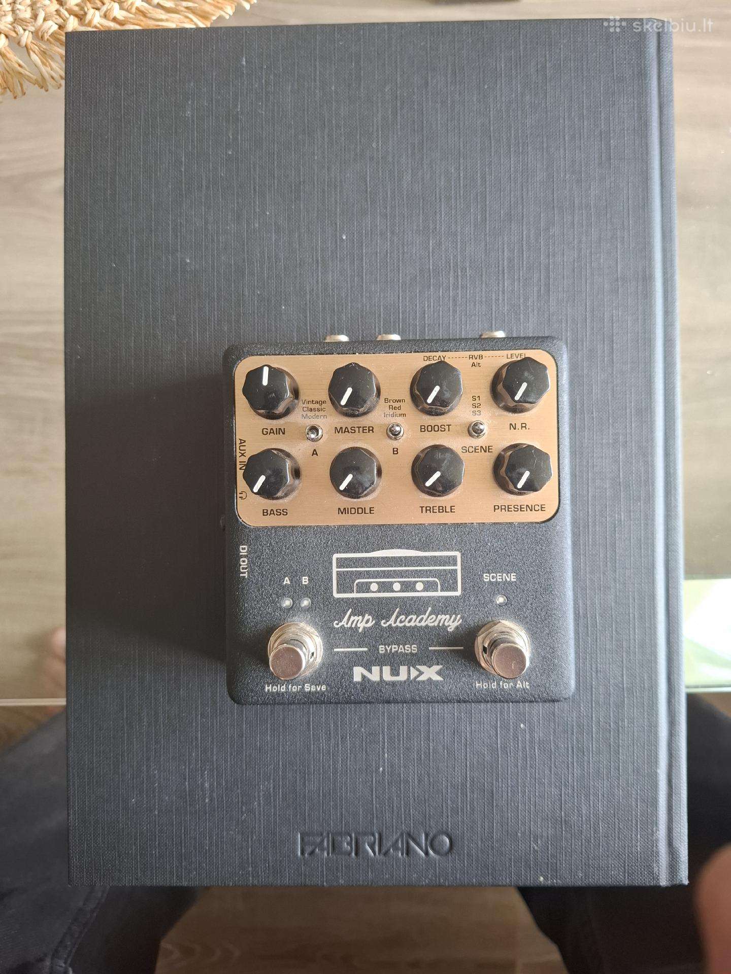 Nux Amp Academy preamp
