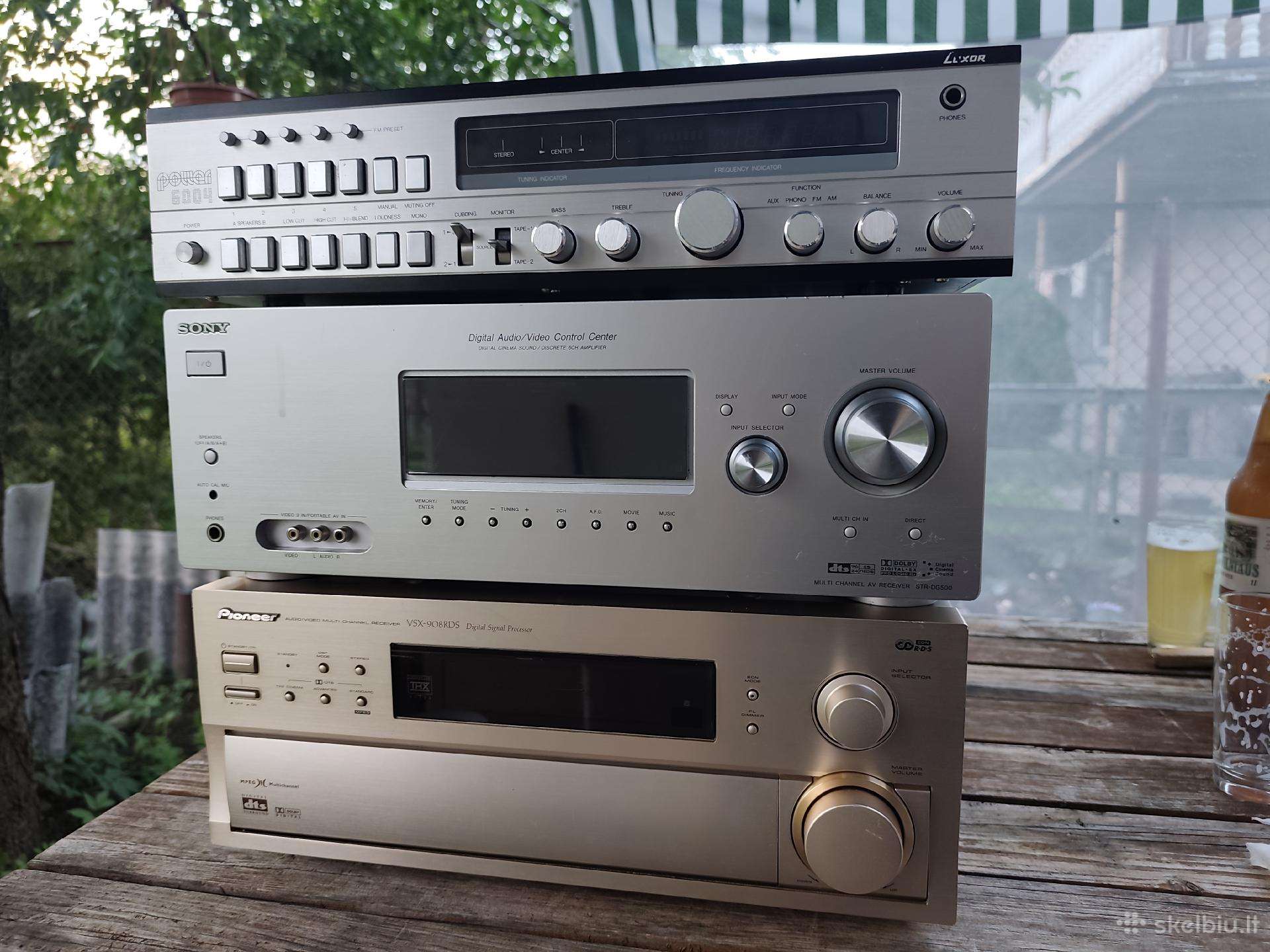 Pioneer svx-908rds , Sony str-dg500 , Luxor